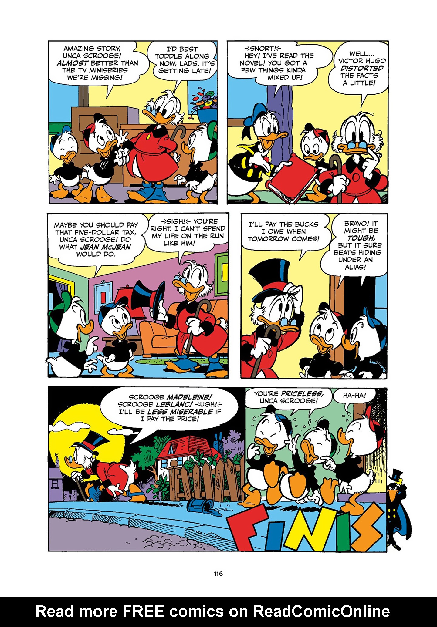Read online Uncle Scrooge and Donald Duck in Les Misérables and War and Peace comic -  Issue # TPB (Part 2) - 17