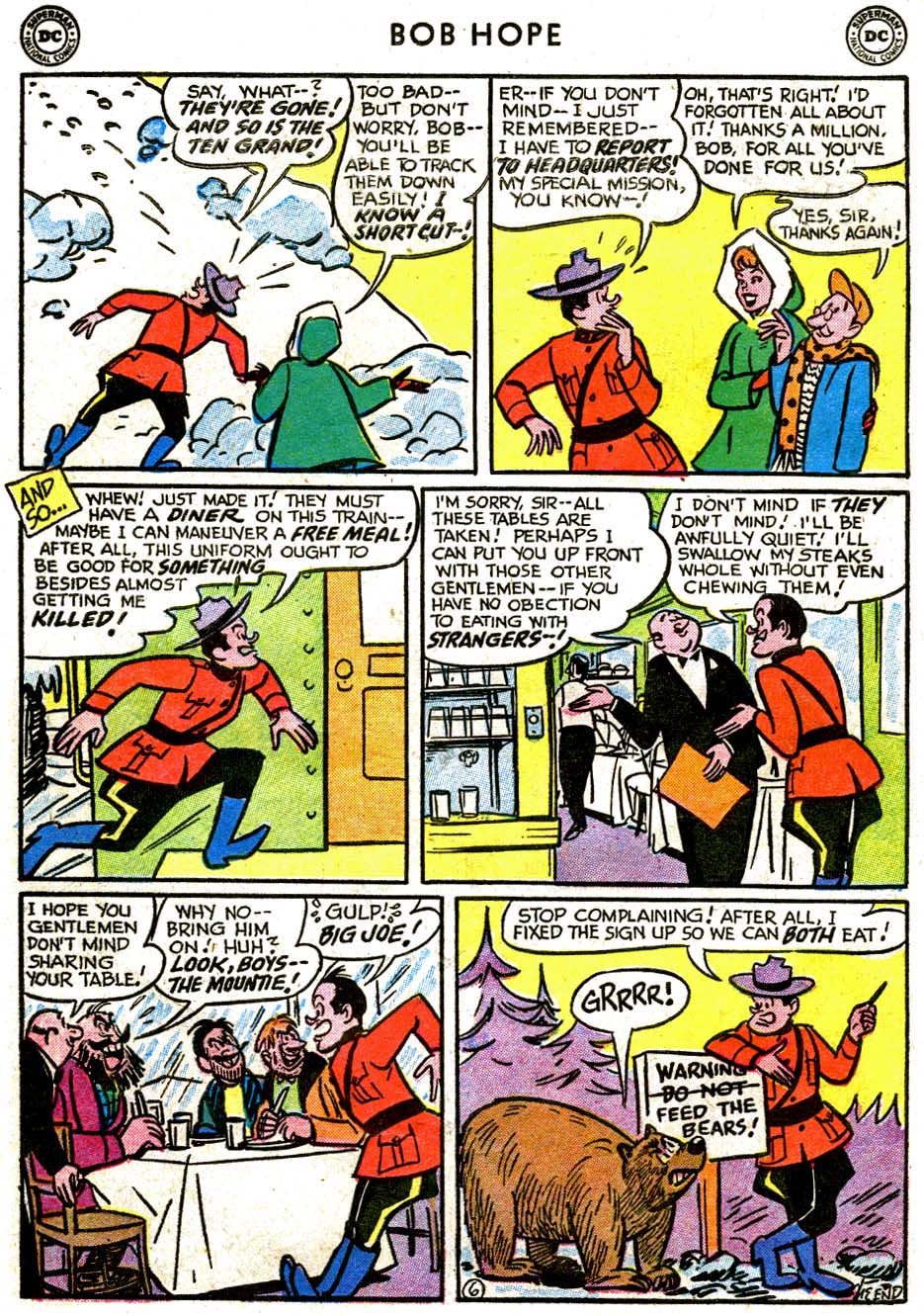 Read online The Adventures of Bob Hope comic -  Issue #47 - 28