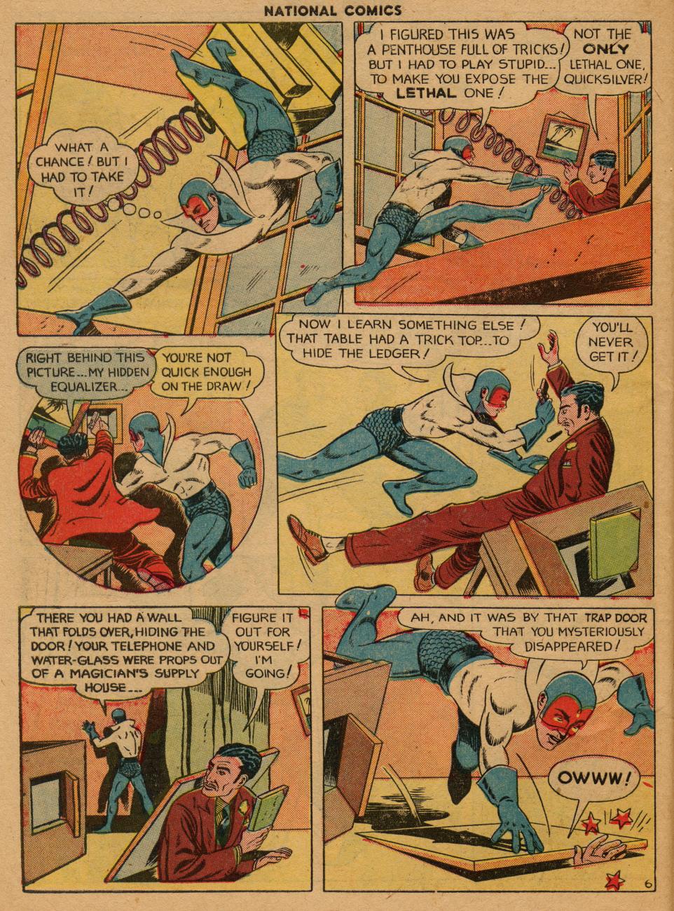 Read online National Comics comic -  Issue #58 - 56