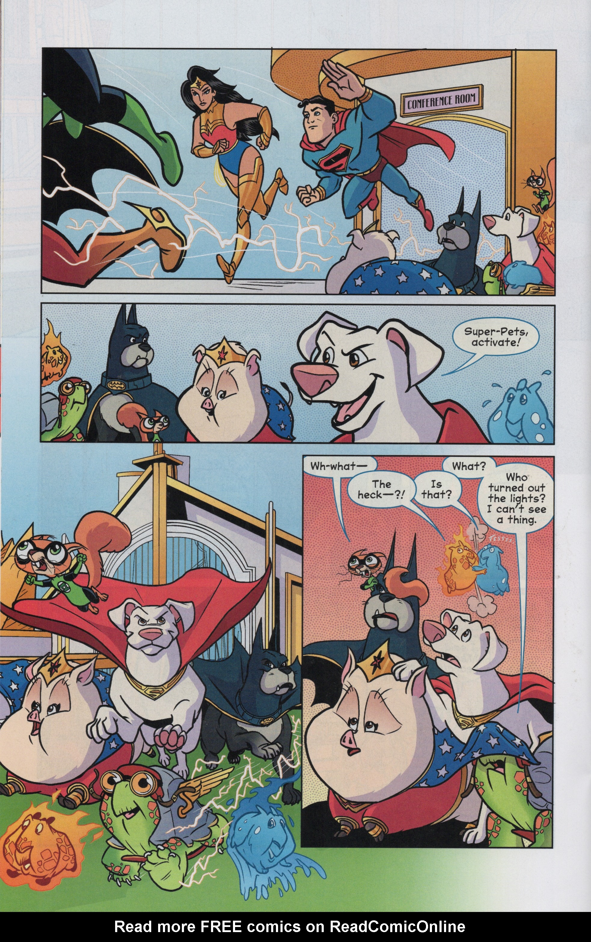 Read online Free Comic Book Day 2022 comic -  Issue # DC League Of Superpets - 22
