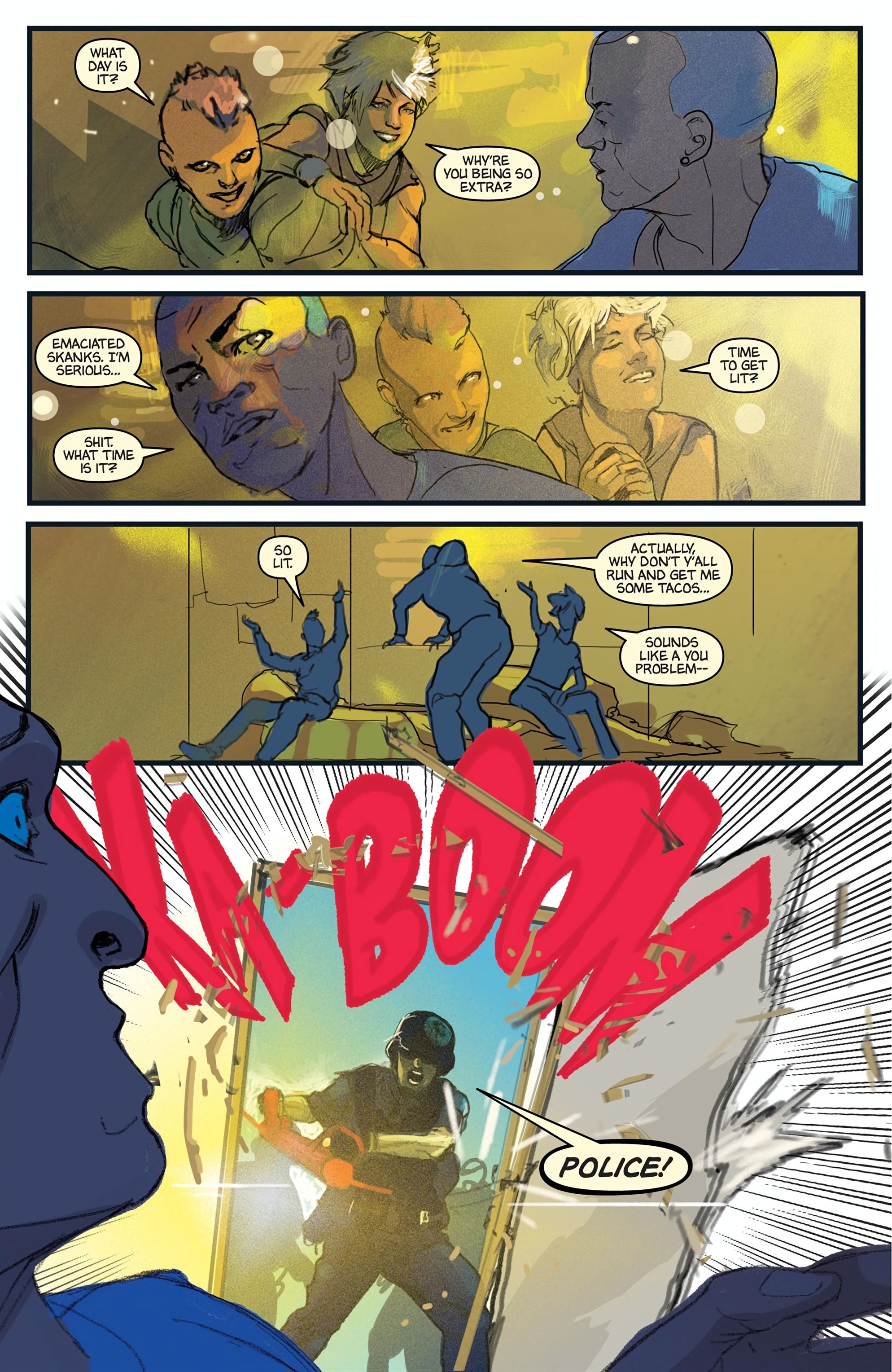 Read online Head Wounds: Sparrow comic -  Issue # TPB - 26
