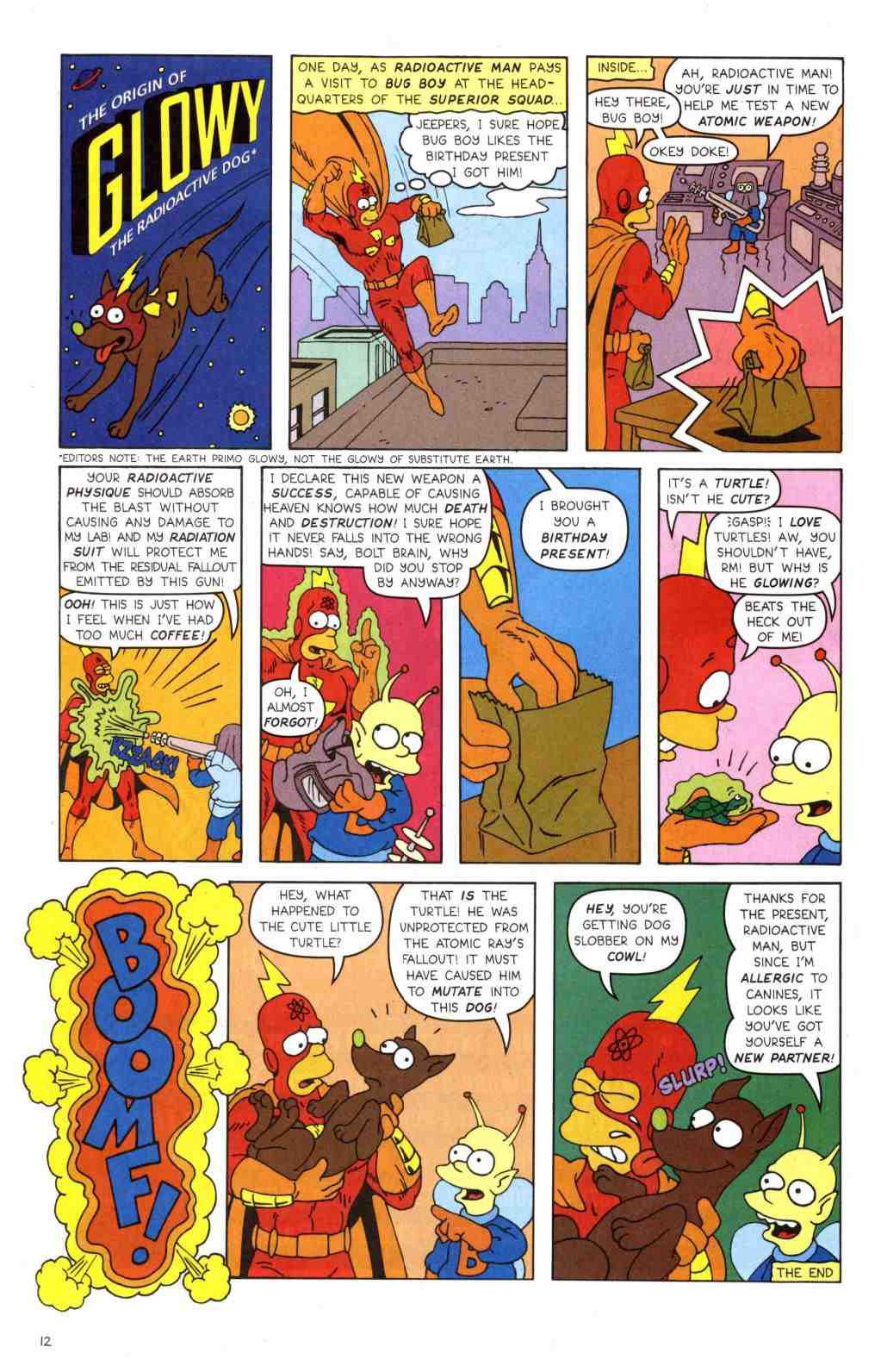 Read online Bongo Comics Free-For-All! comic -  Issue #2006 - 10