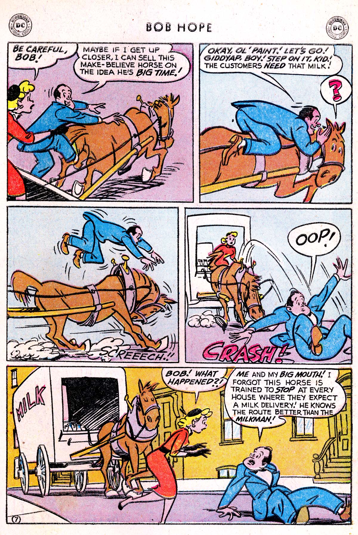 Read online The Adventures of Bob Hope comic -  Issue #34 - 9