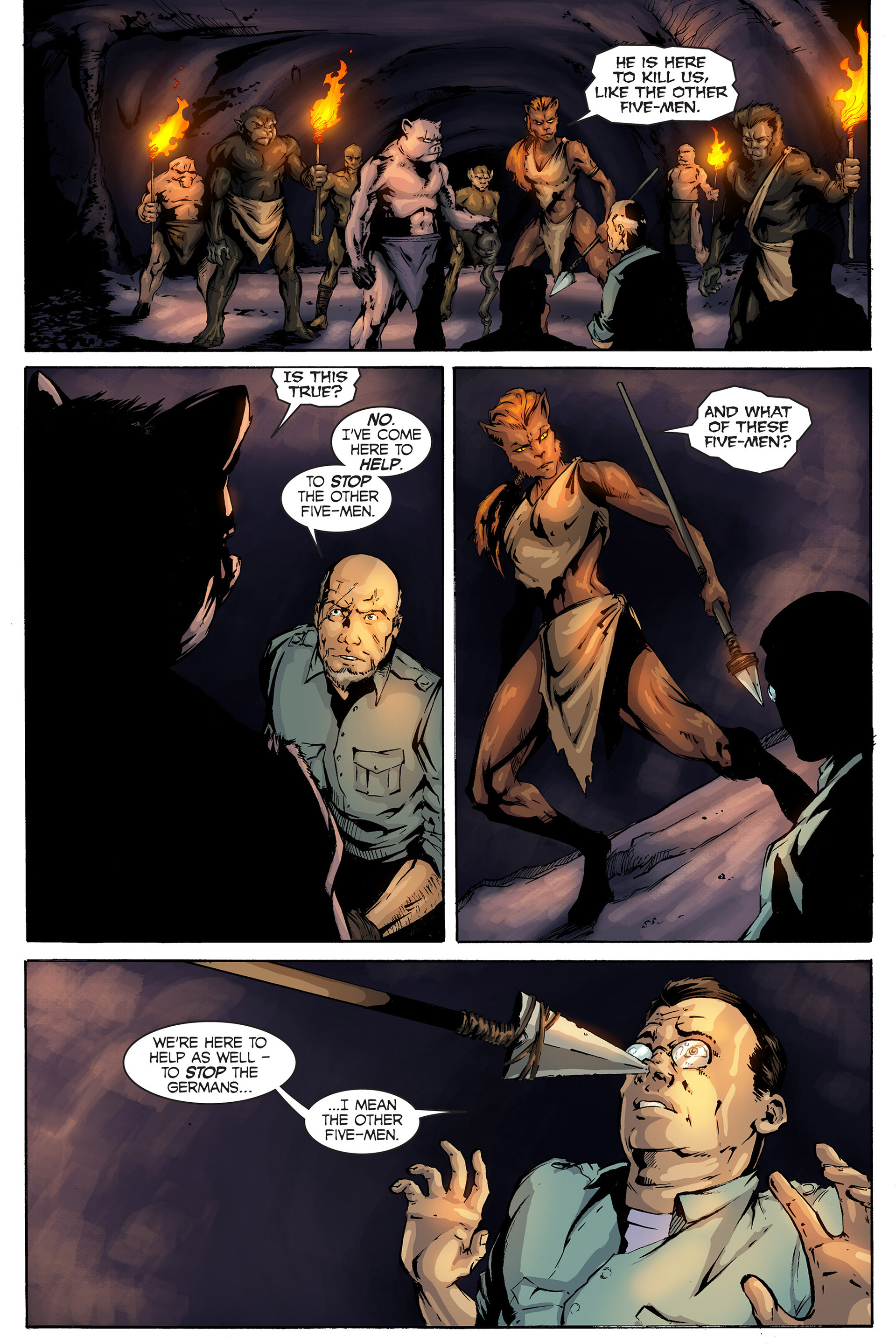 Read online The Army of Dr. Moreau comic -  Issue #5 - 7