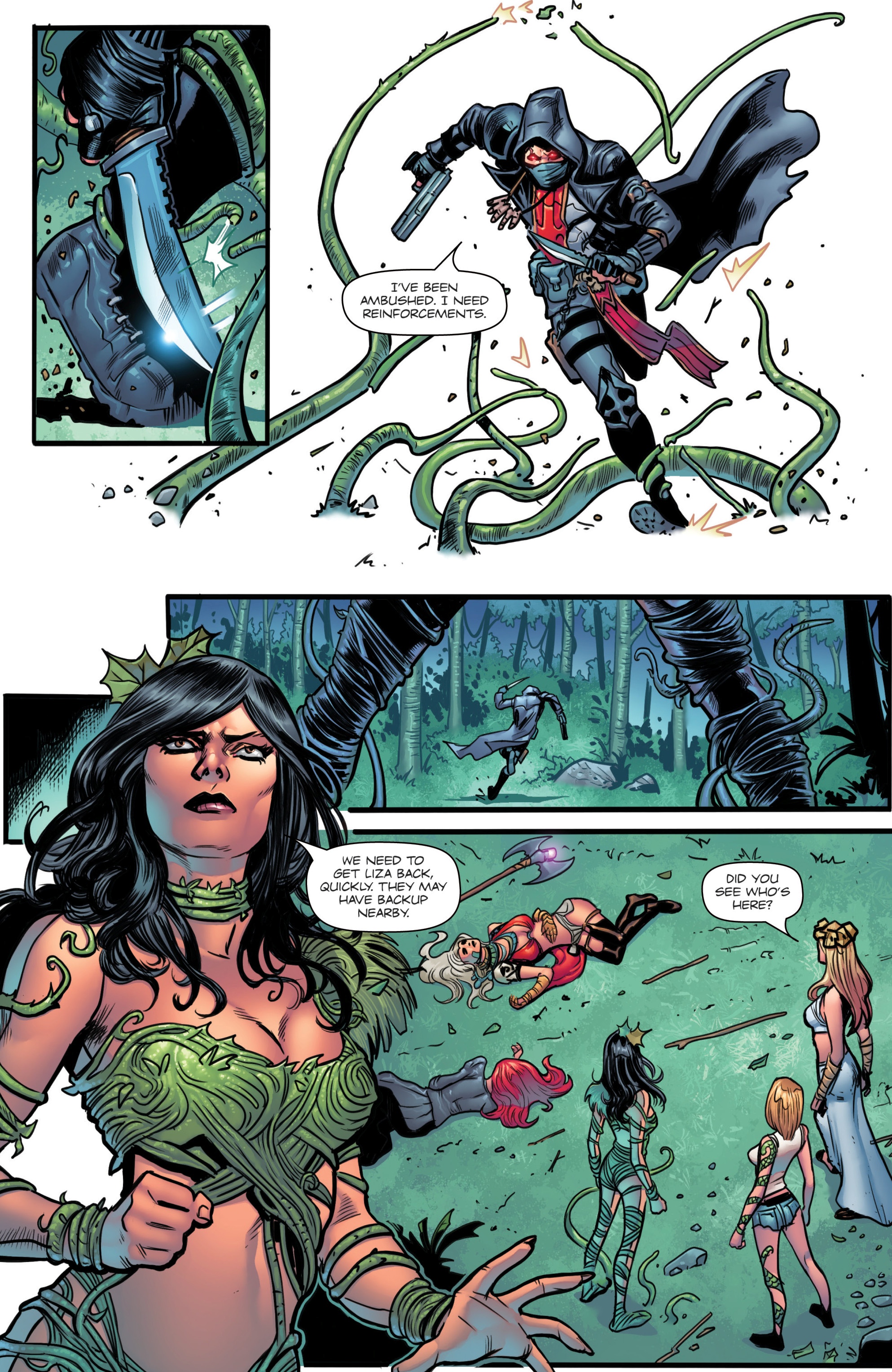 Read online Grimm Fairy Tales presents Coven comic -  Issue #2 - 7