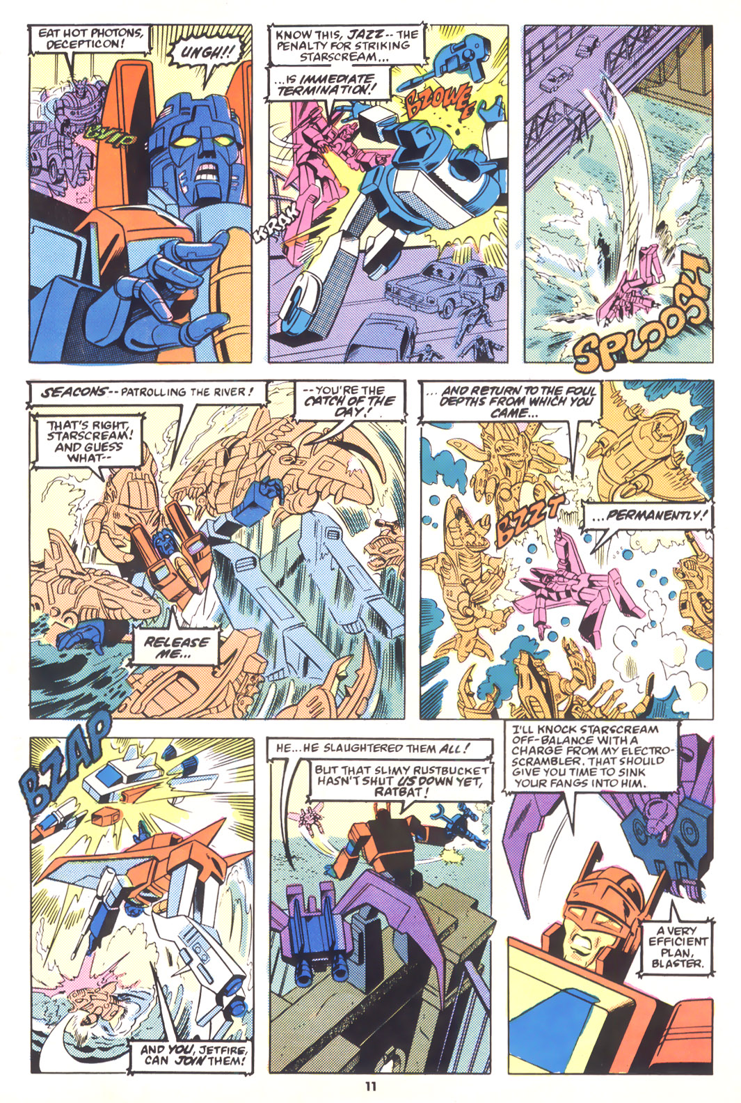 Read online The Transformers (UK) comic -  Issue #209 - 10