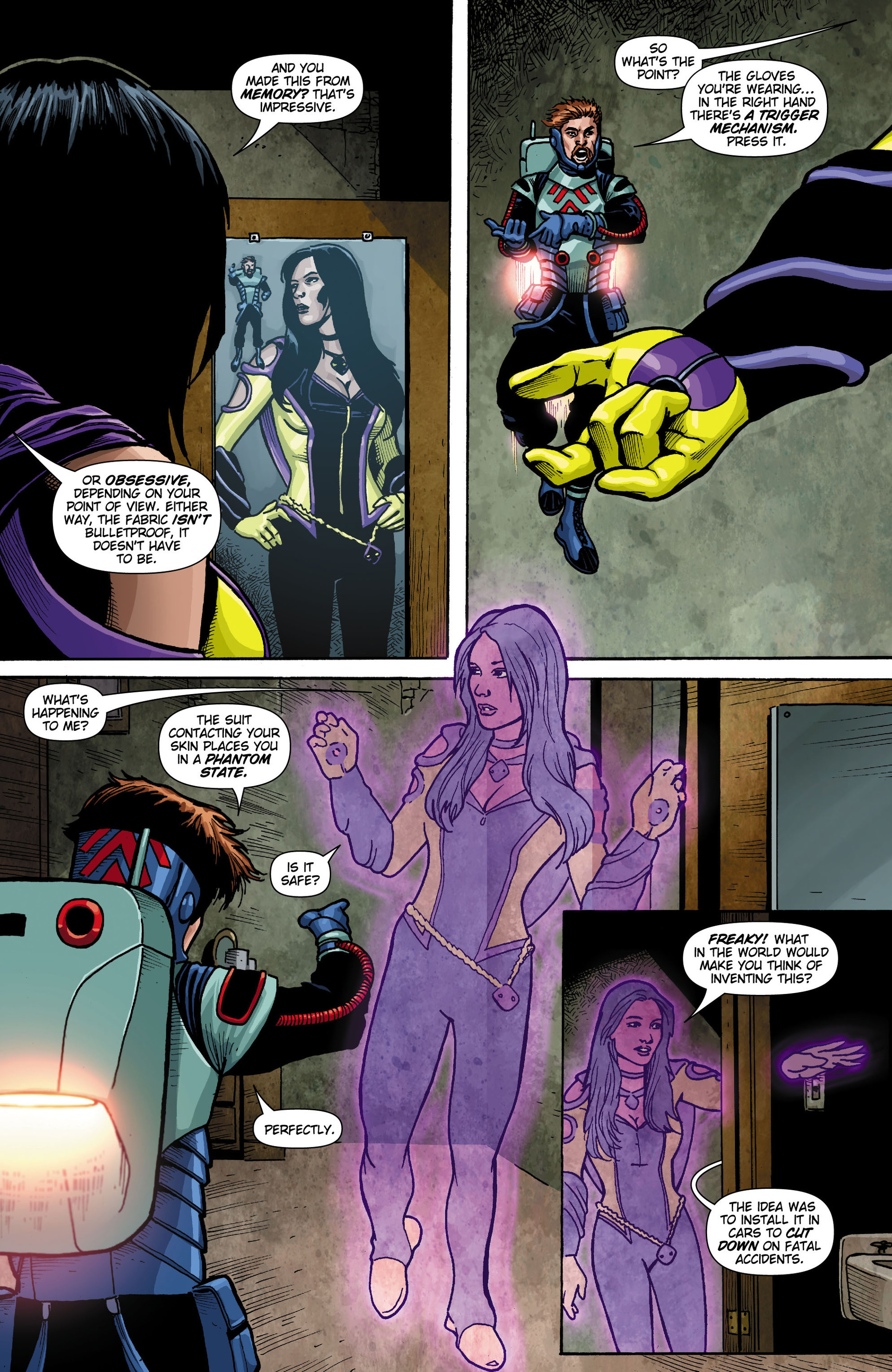 Read online Phantom Lady comic -  Issue #2 - 10