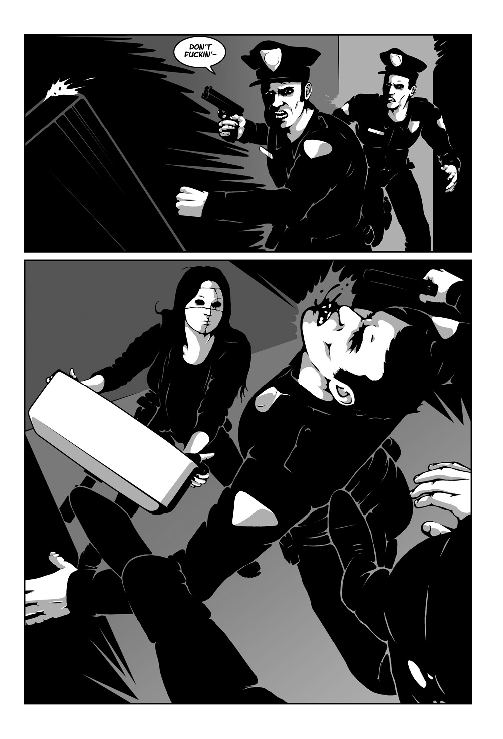 Read online Hollow Girl comic -  Issue #4 - 22