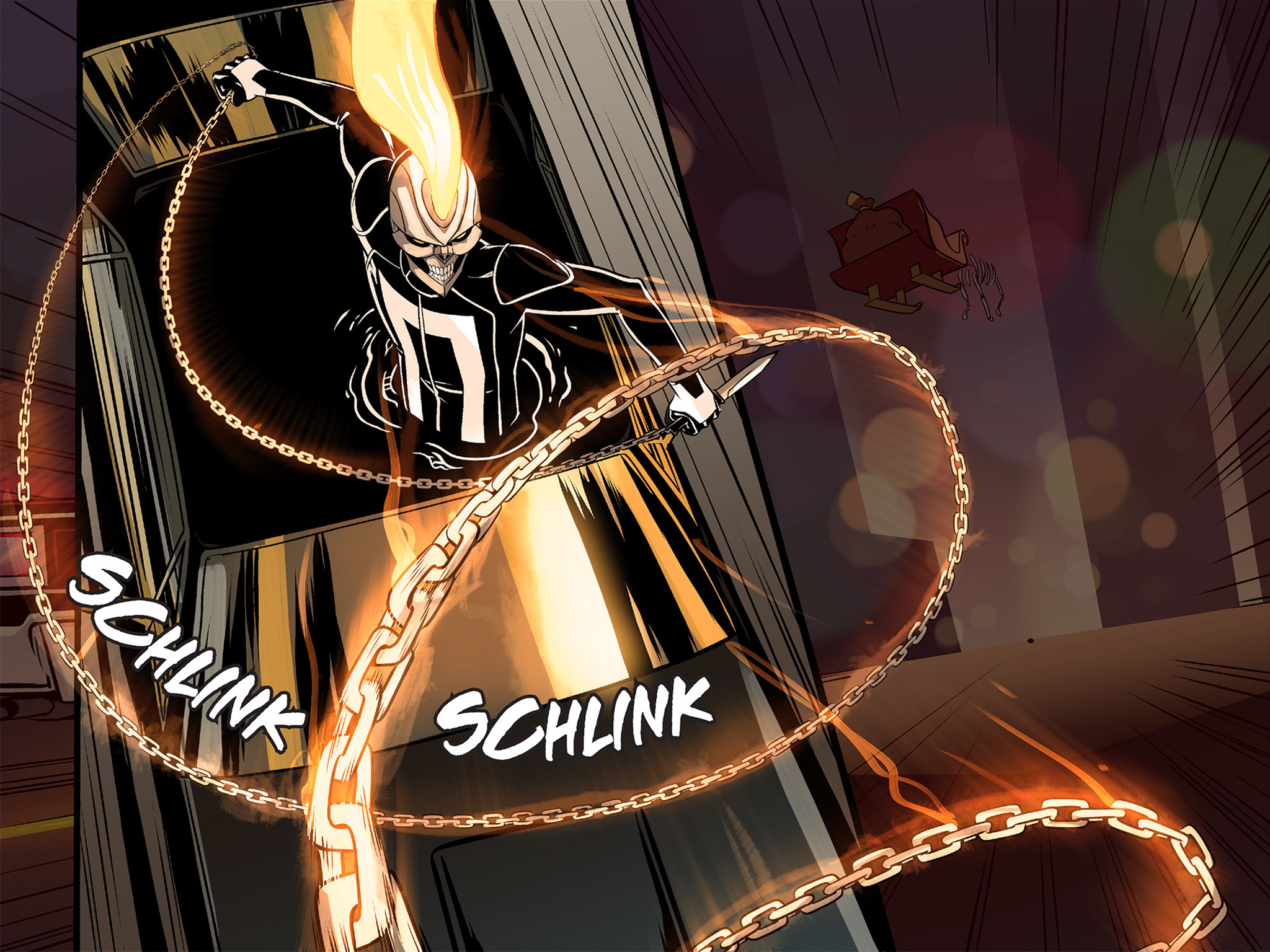 Read online Ghost Rider X-Mas Special Infinite Comic comic -  Issue # Full - 54