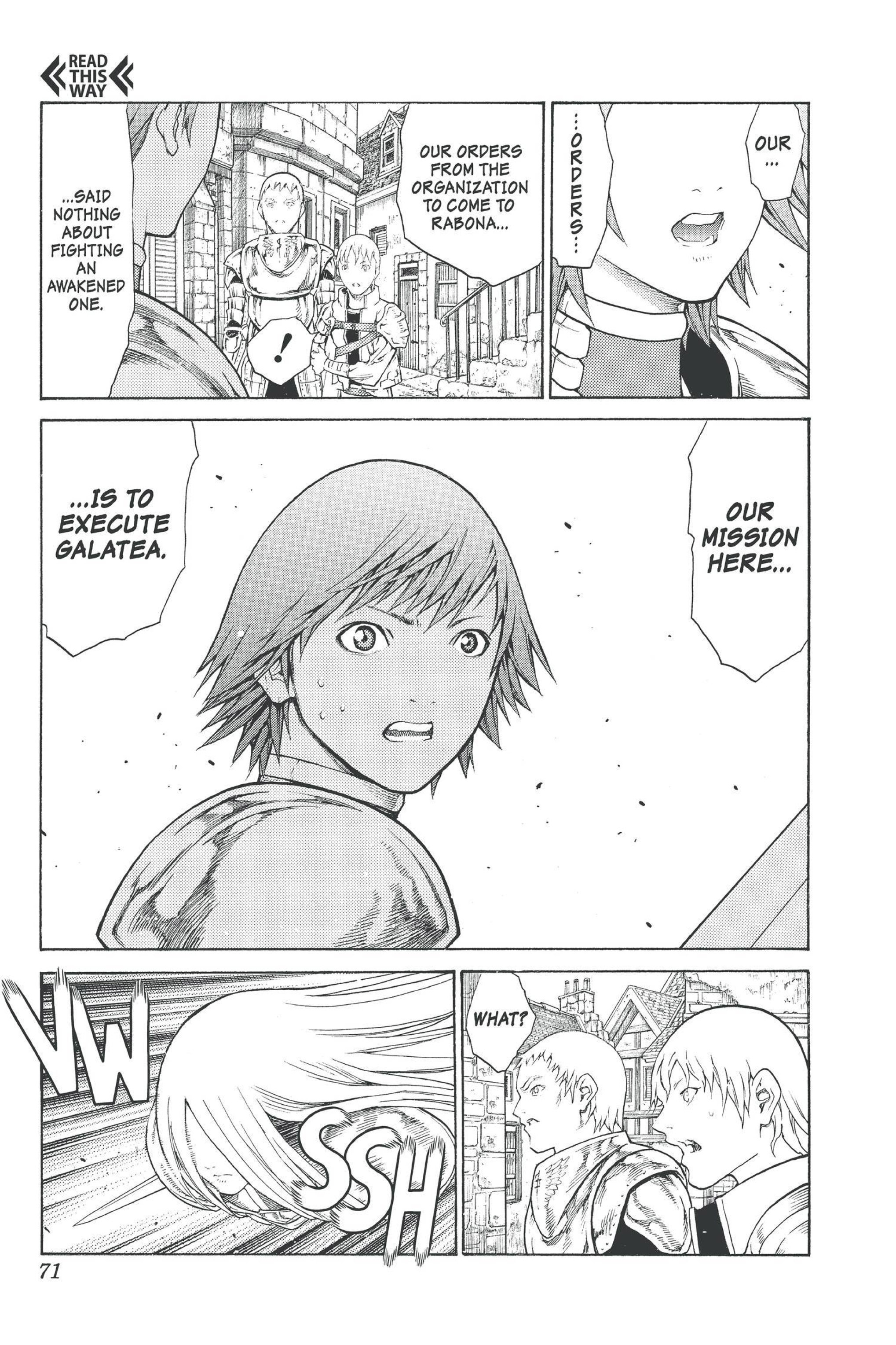 Read online Claymore comic -  Issue #14 - 66