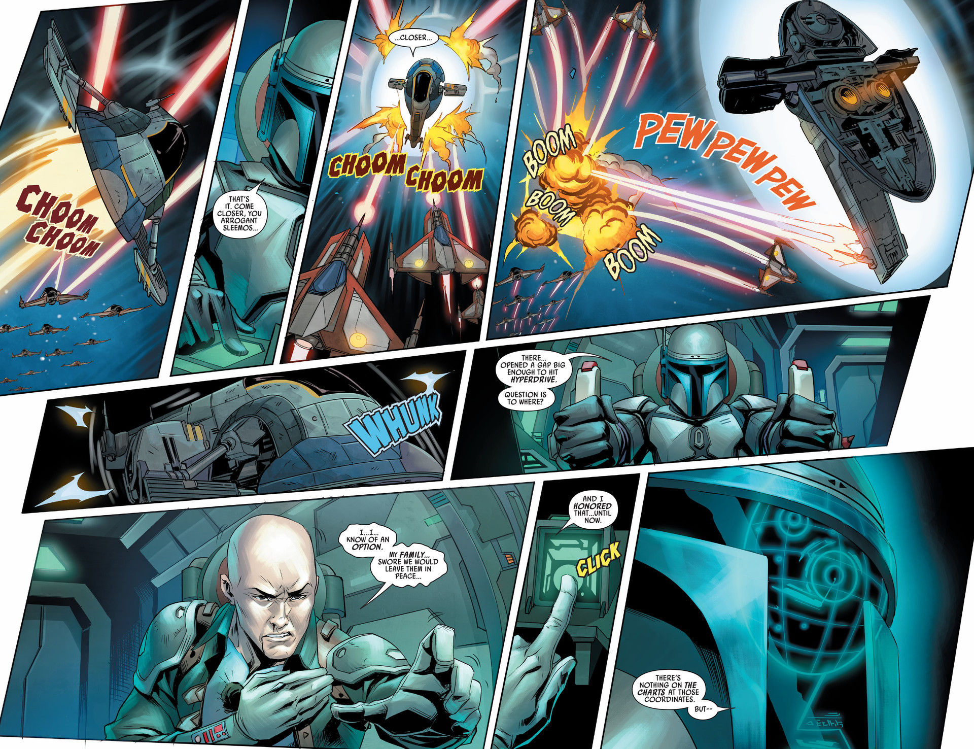 Read online Star Wars: Bounty Hunters comic -  Issue #37 - 8