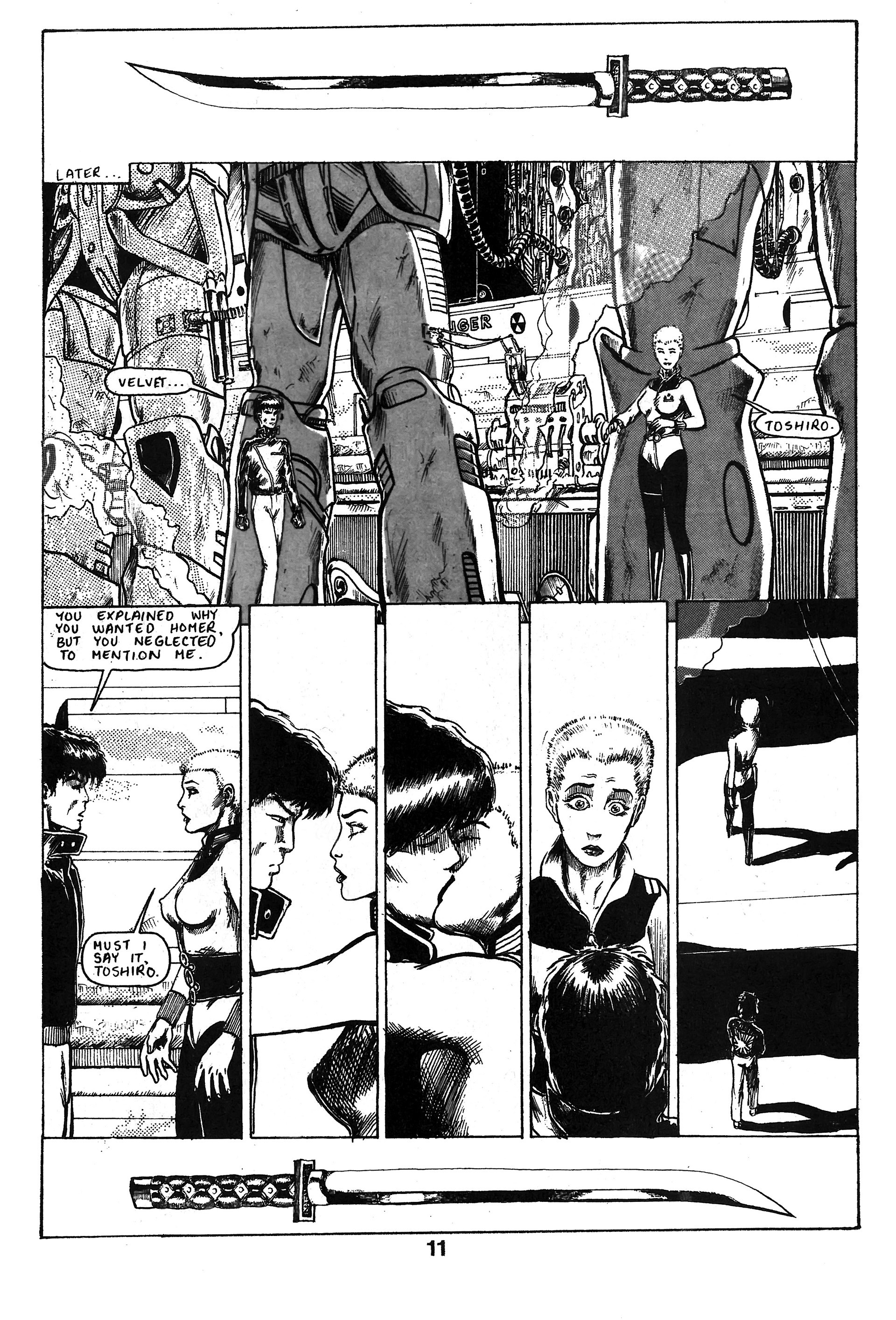 Read online Samurai (1984) comic -  Issue #4 - 10