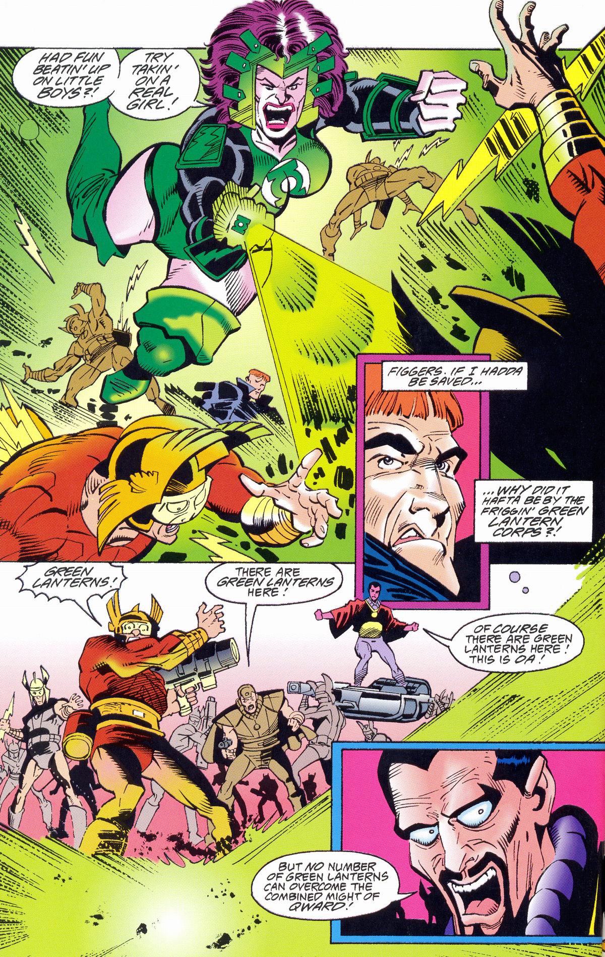 Read online Guy Gardner: Reborn comic -  Issue #3 - 12