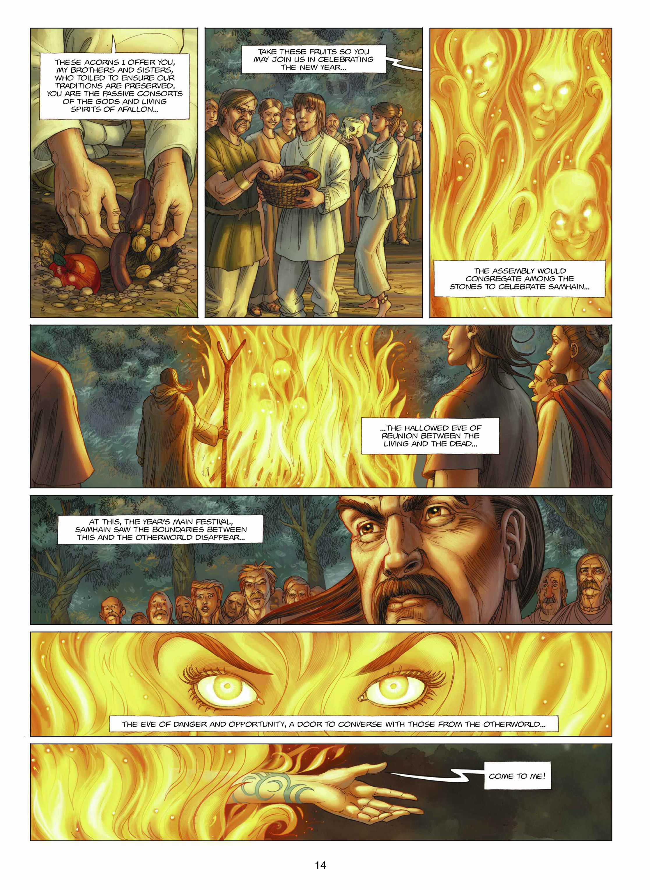 Read online Druids comic -  Issue # TPB 1 - 14