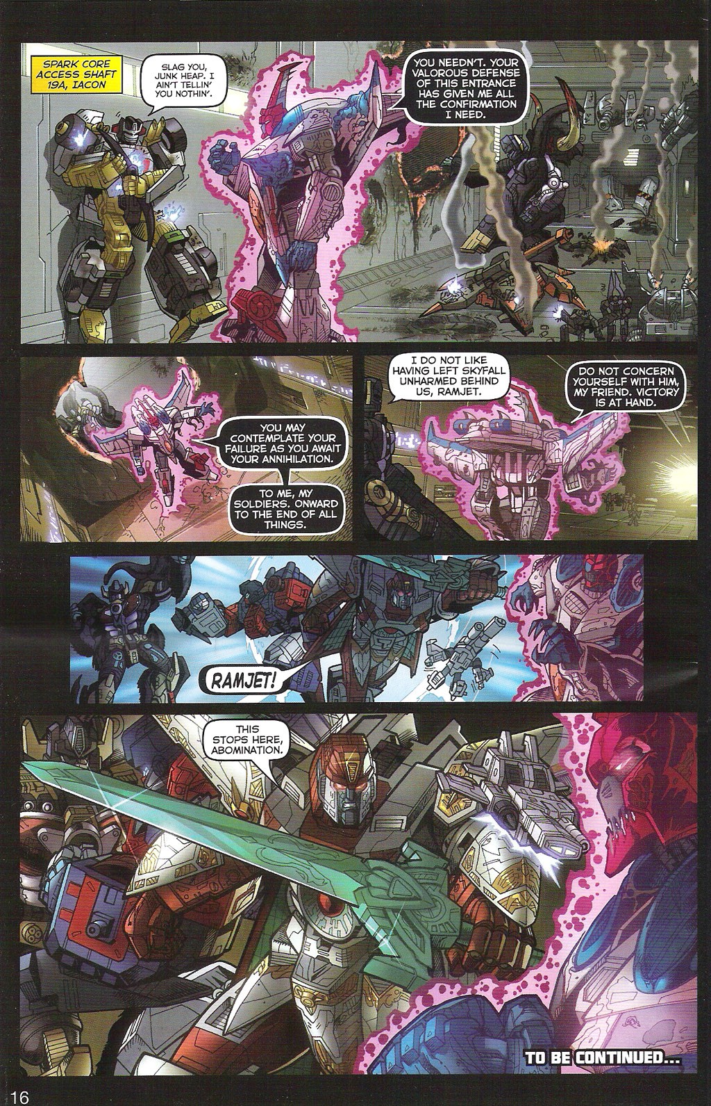Read online Transformers: Collectors' Club comic -  Issue #5 - 16
