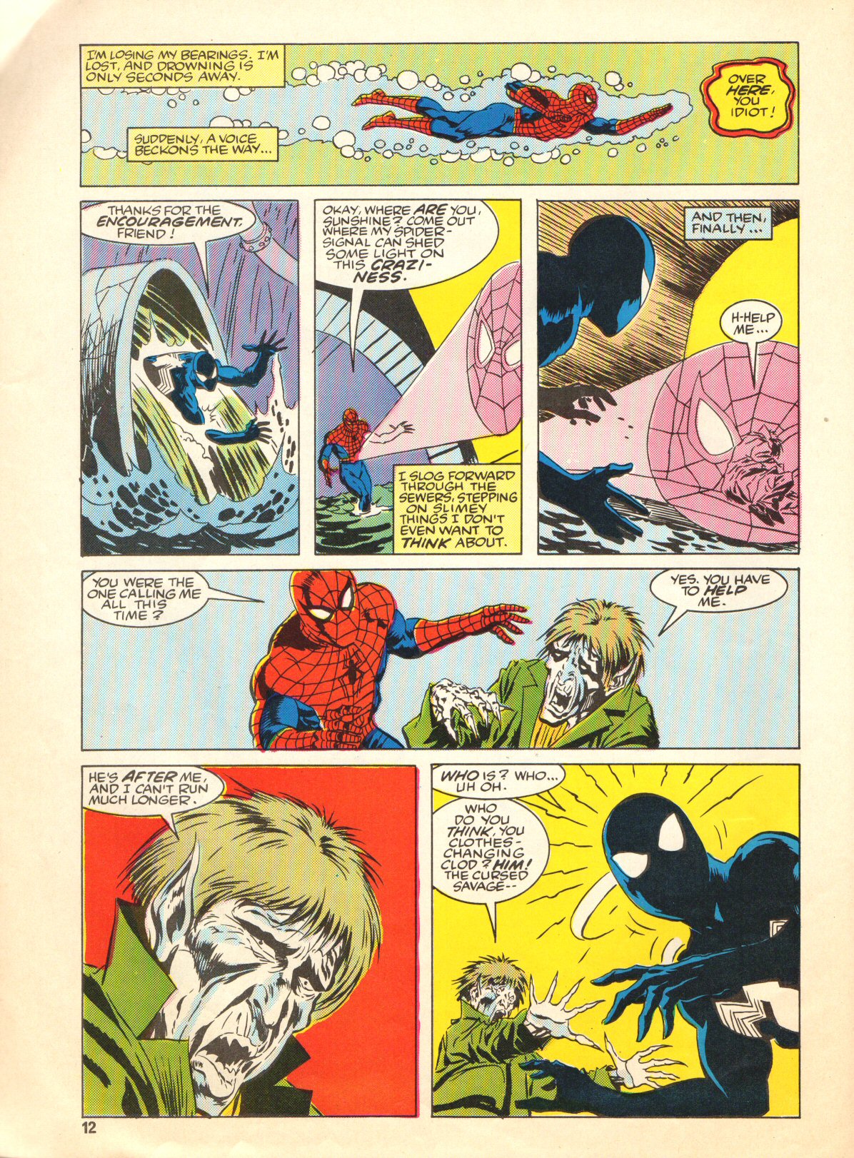 Read online Spider-Man Special comic -  Issue #1986S - 12