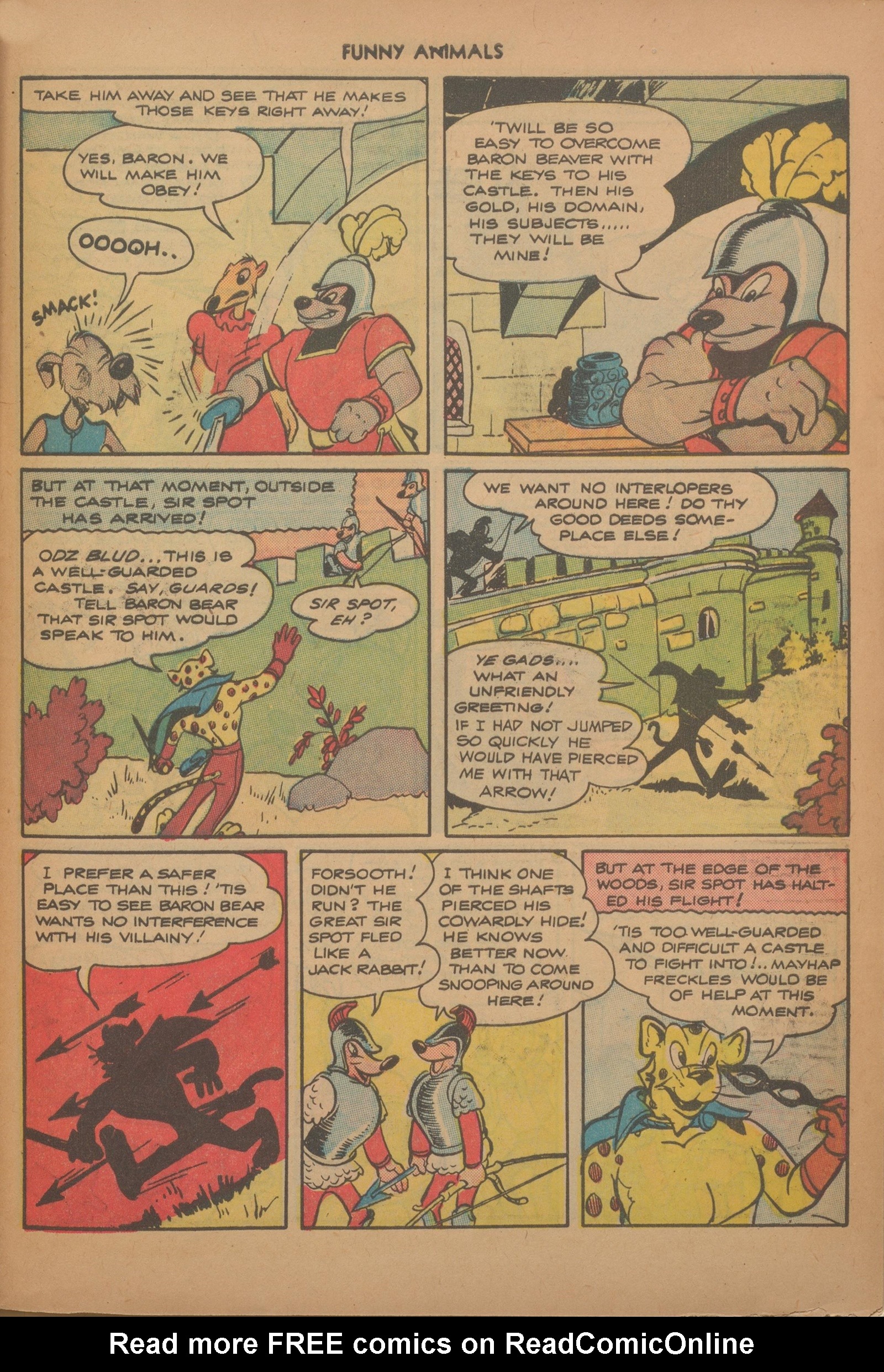 Read online Fawcett's Funny Animals comic -  Issue #63 - 29