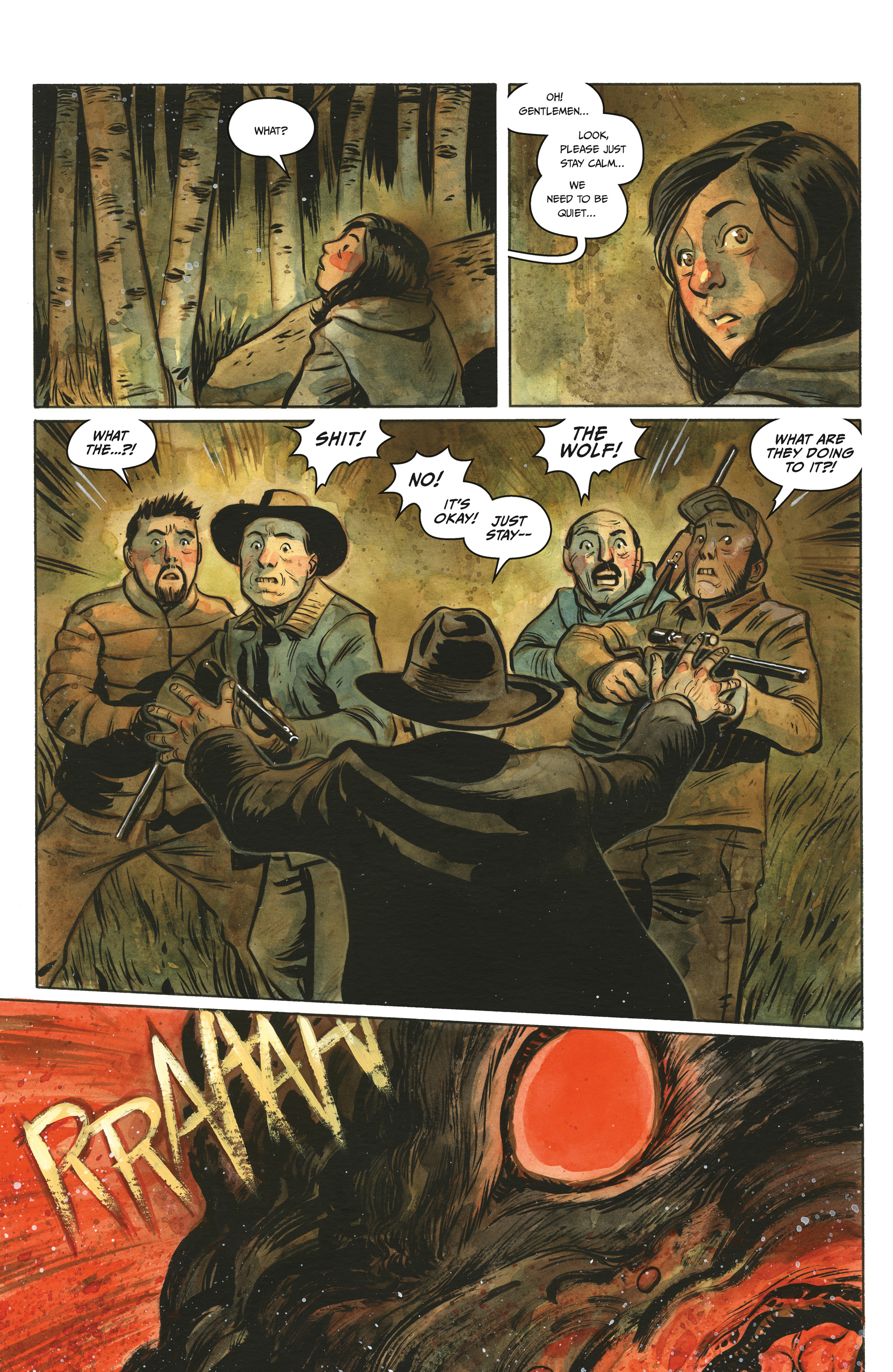 Read online The Lonesome Hunters: The Wolf Child comic -  Issue #3 - 17