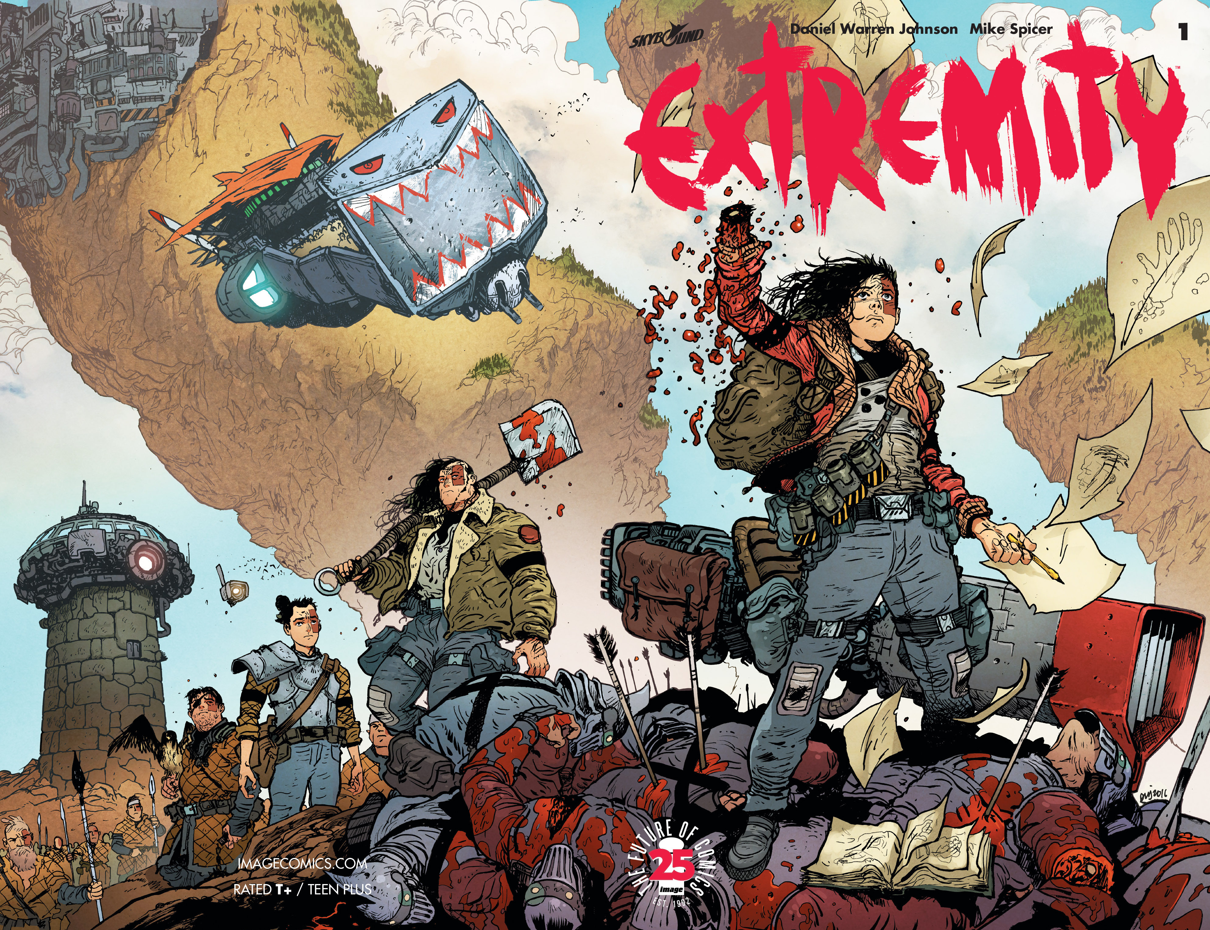 Read online Extremity comic -  Issue #1 - 1