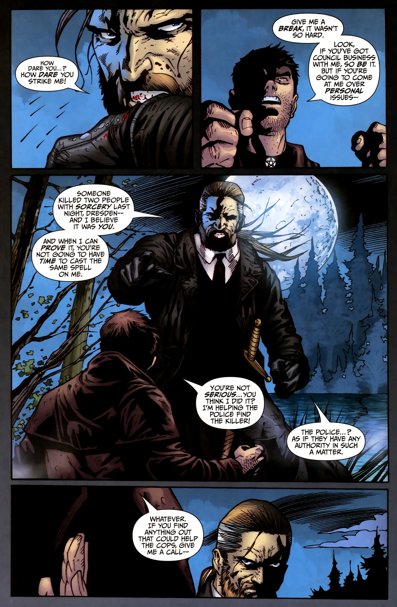 Read online Jim Butcher's The Dresden Files: Storm Front comic -  Issue #2 - 10