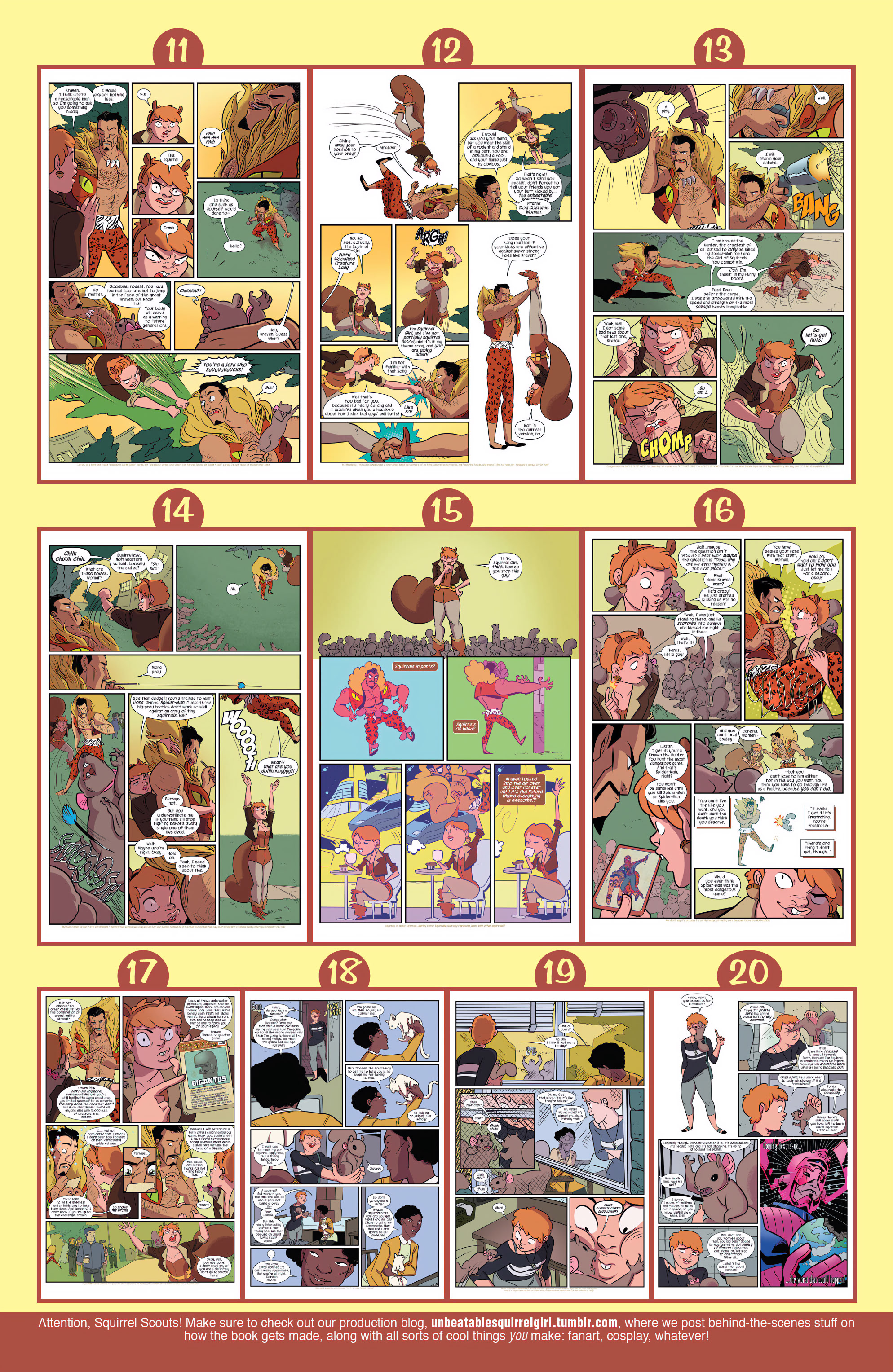 Read online The Unbeatable Squirrel Girl Omnibus comic -  Issue # TPB (Part 14) - 72