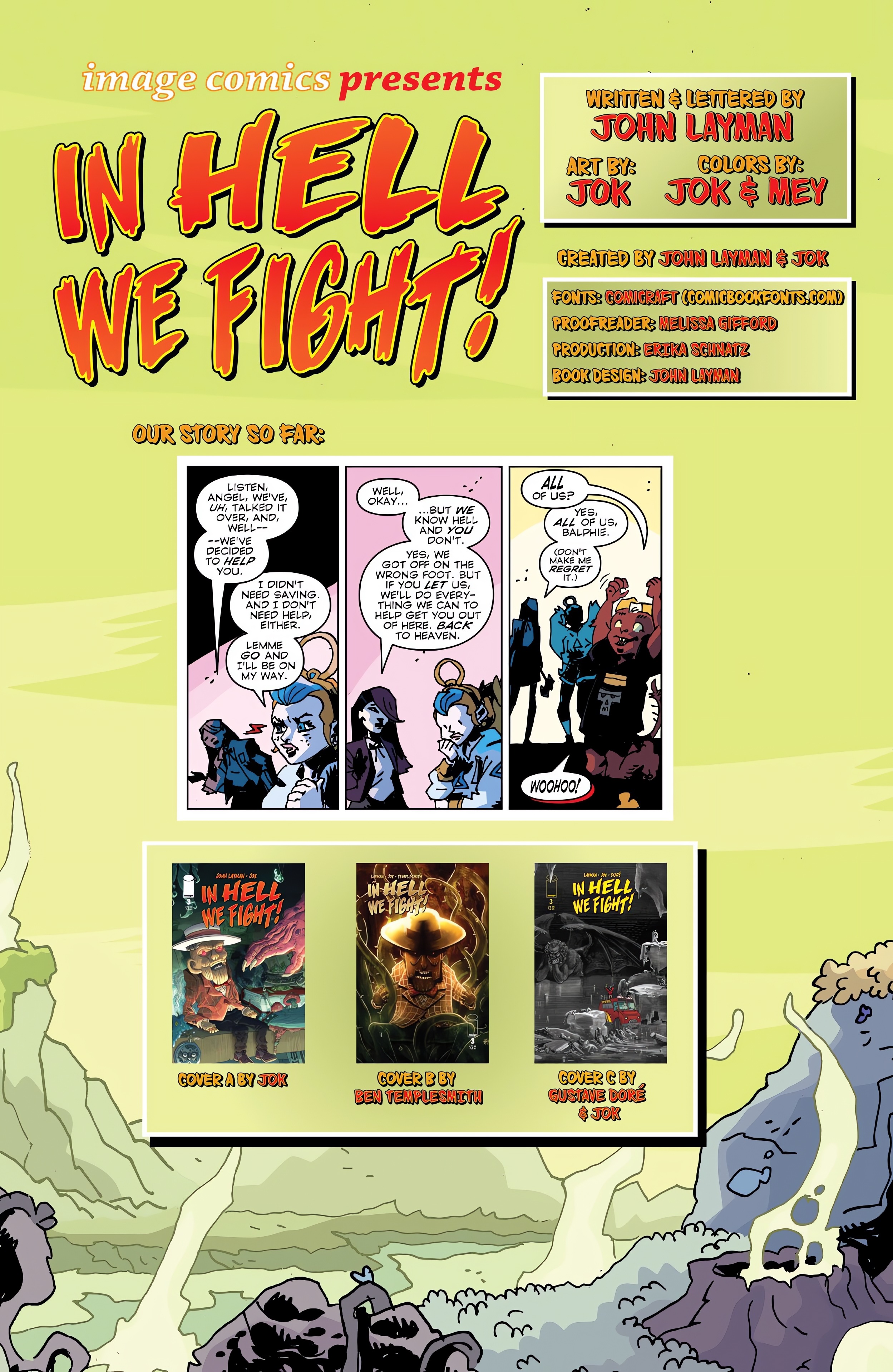 Read online In Hell We Fight! comic -  Issue #3 - 2