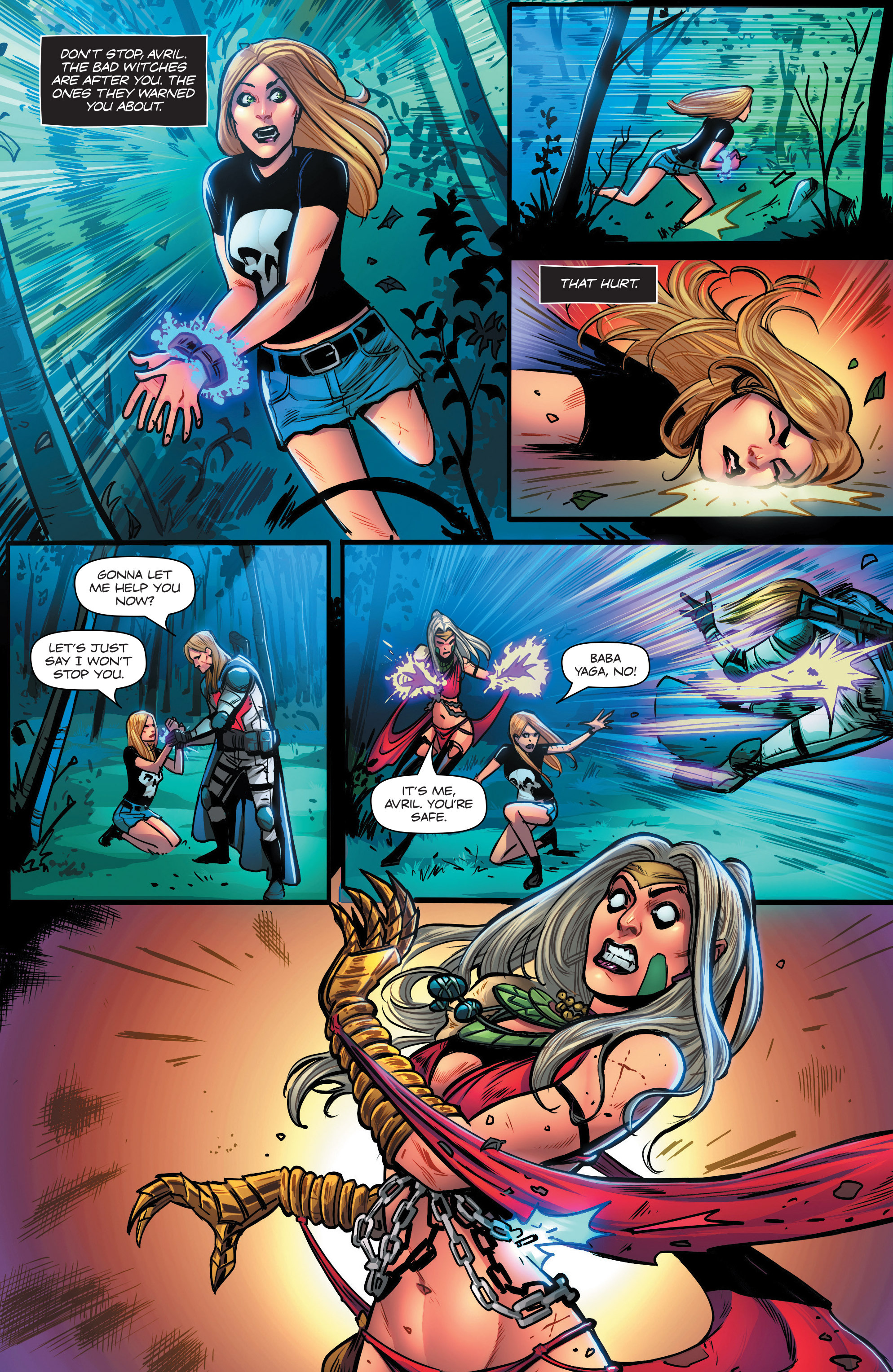 Read online Grimm Fairy Tales presents Coven comic -  Issue #3 - 21