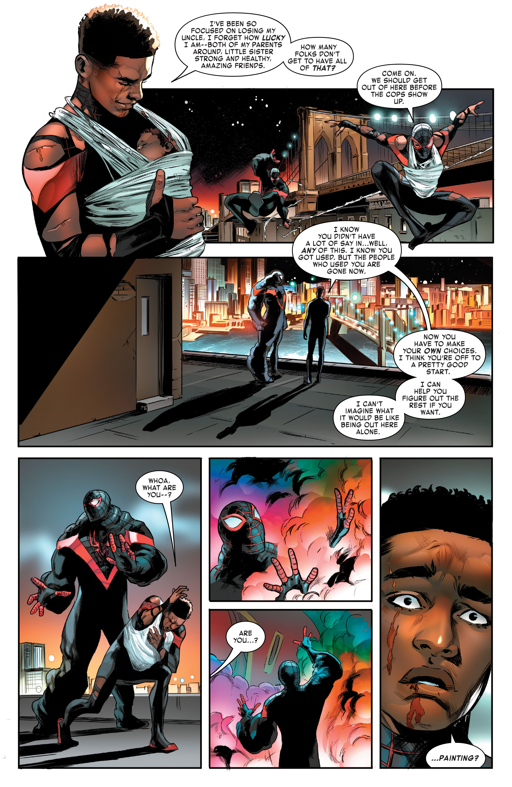 Read online Miles Morales: Spider-Man By Saladin Ahmed Omnibus comic -  Issue # TPB (Part 7) - 94