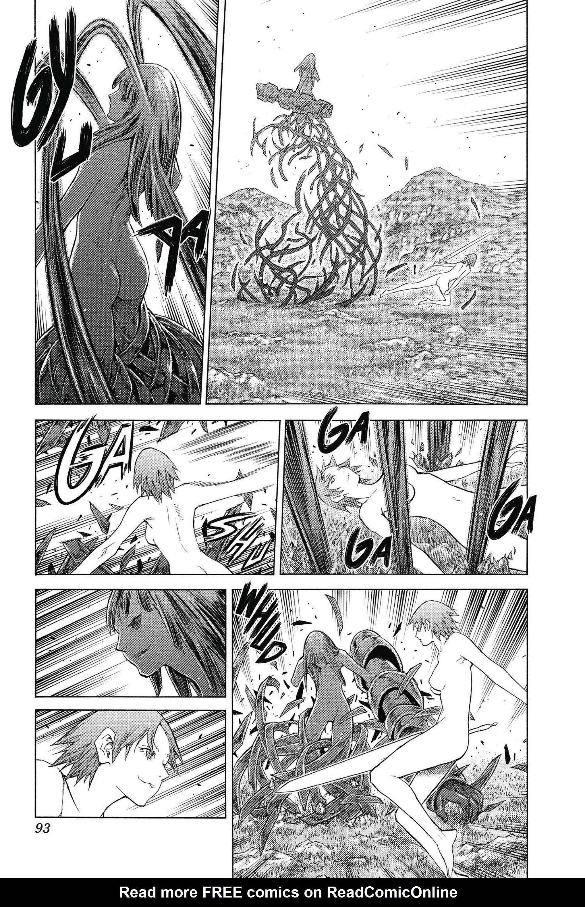 Read online Claymore comic -  Issue #25 - 83