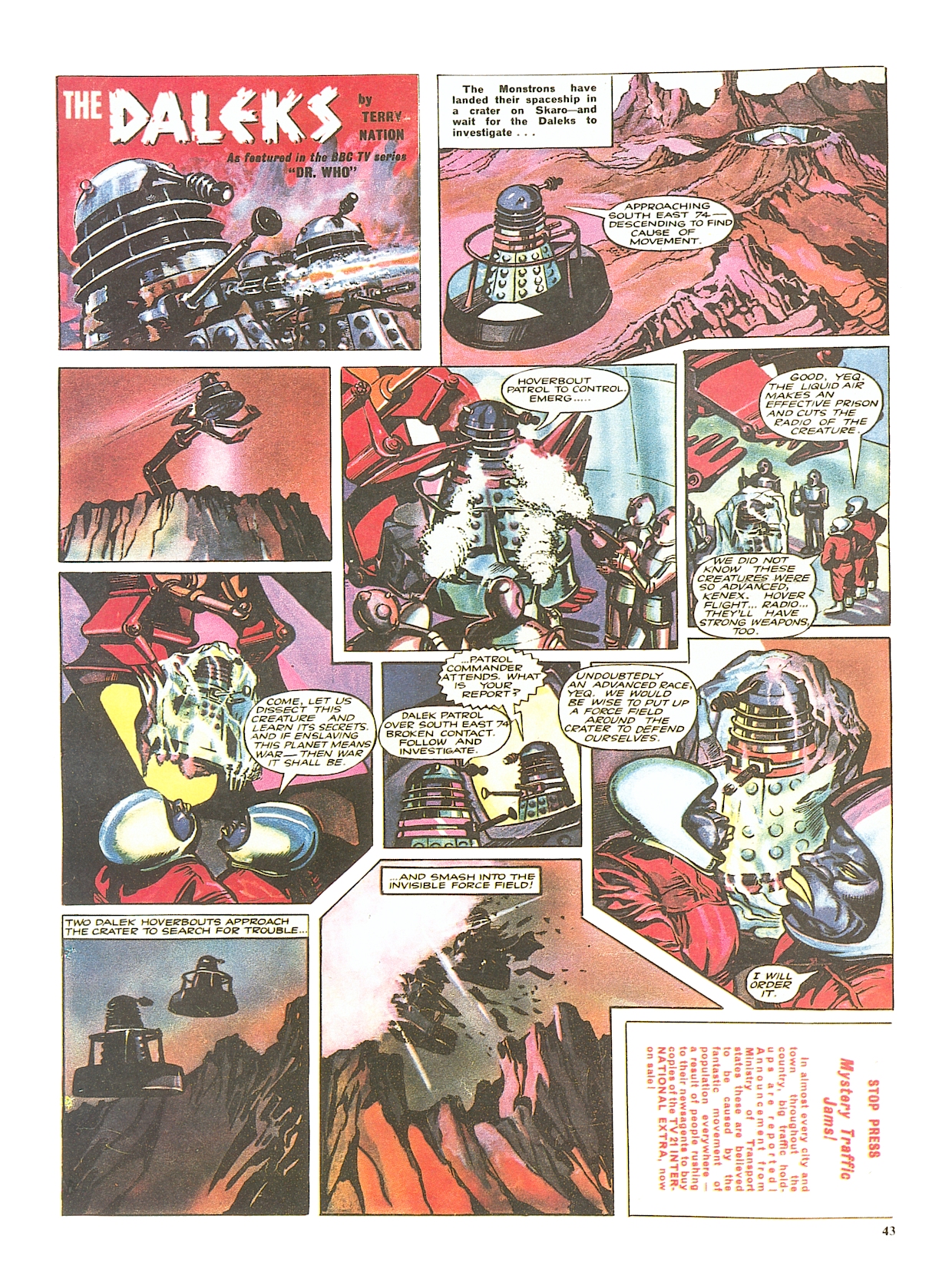 Read online Dalek Chronicles comic -  Issue # TPB - 43