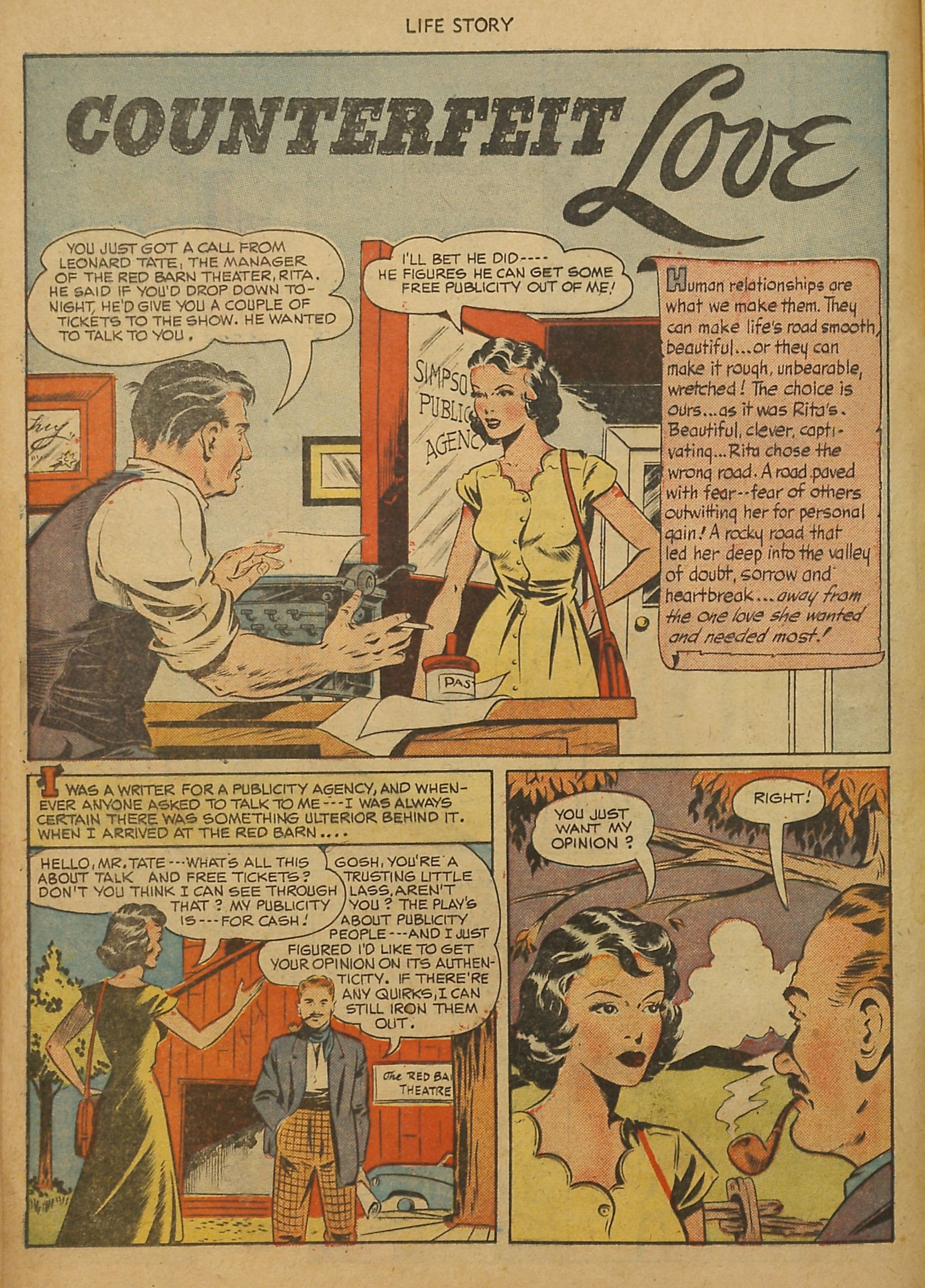 Read online Life Story comic -  Issue #11 - 10