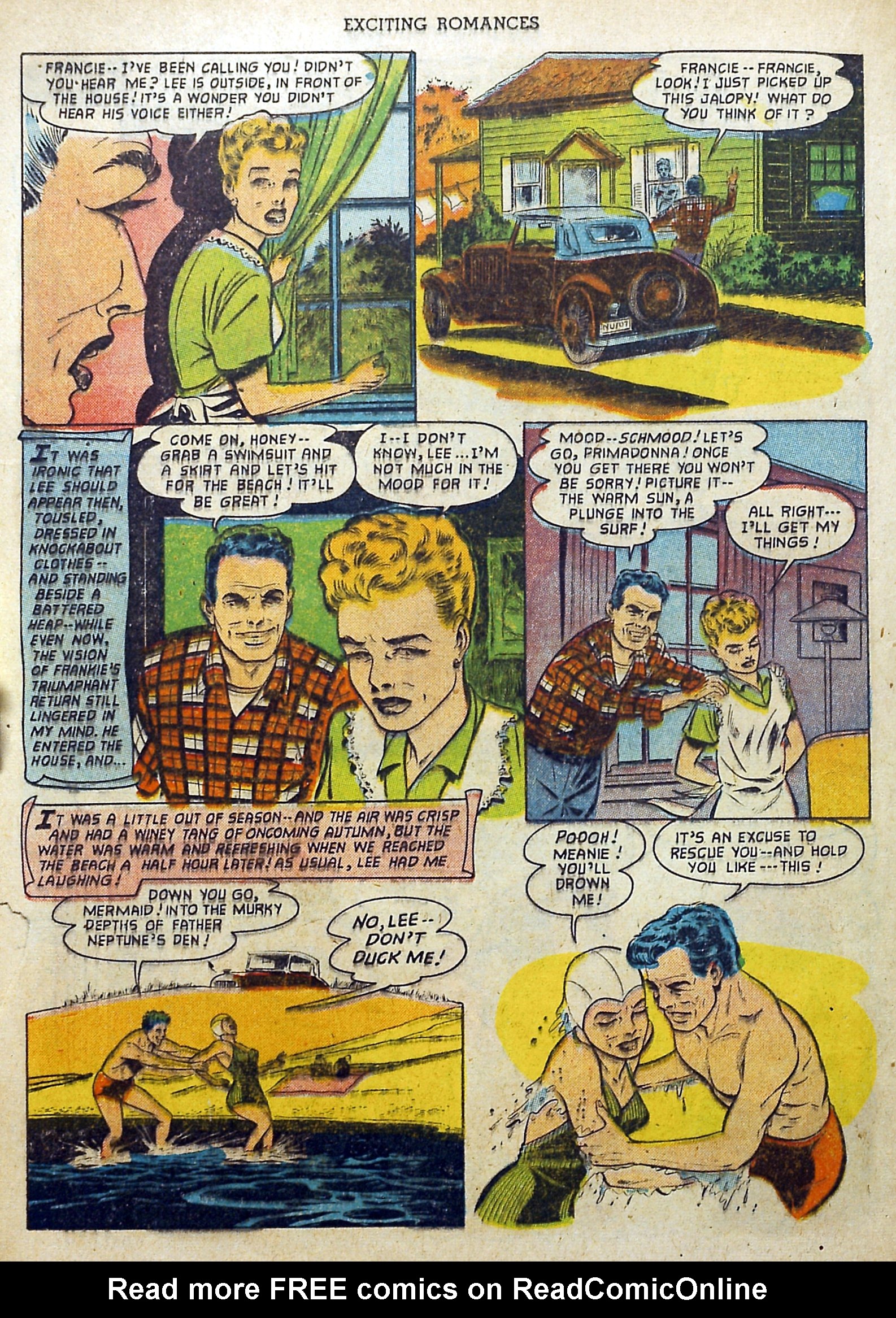 Read online Exciting Romances comic -  Issue #9 - 20