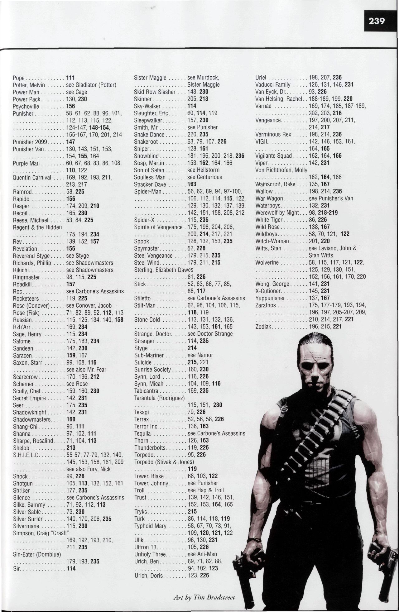 Read online Marvel Encyclopedia comic -  Issue # TPB 5 - 242