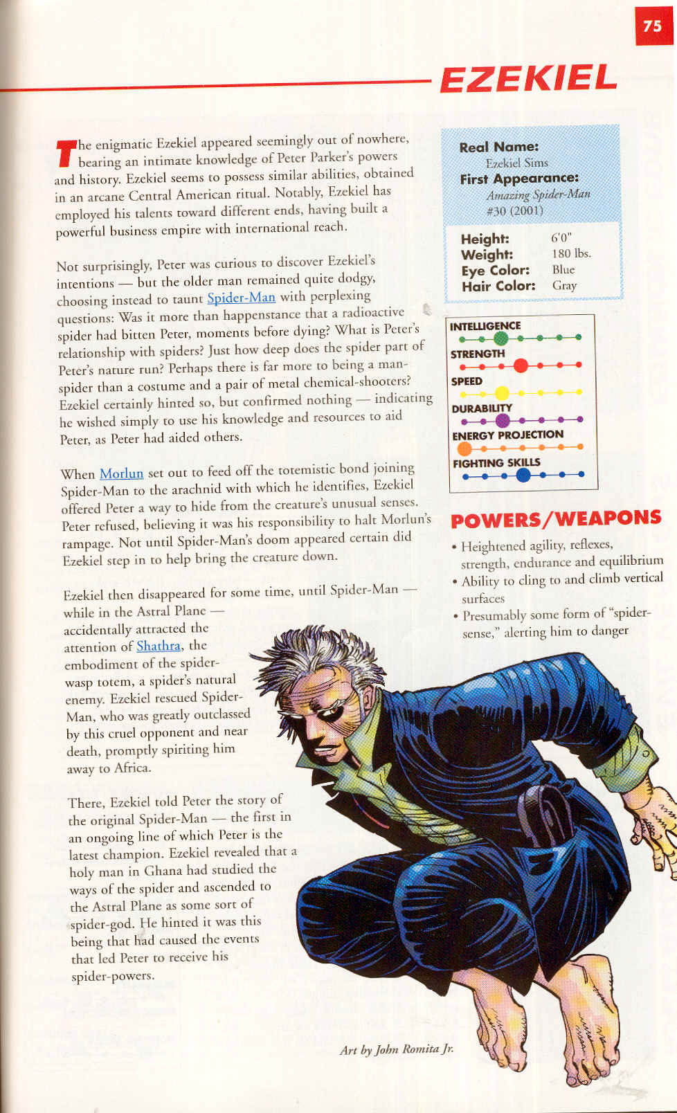 Read online Marvel Encyclopedia comic -  Issue # TPB 4 - 75