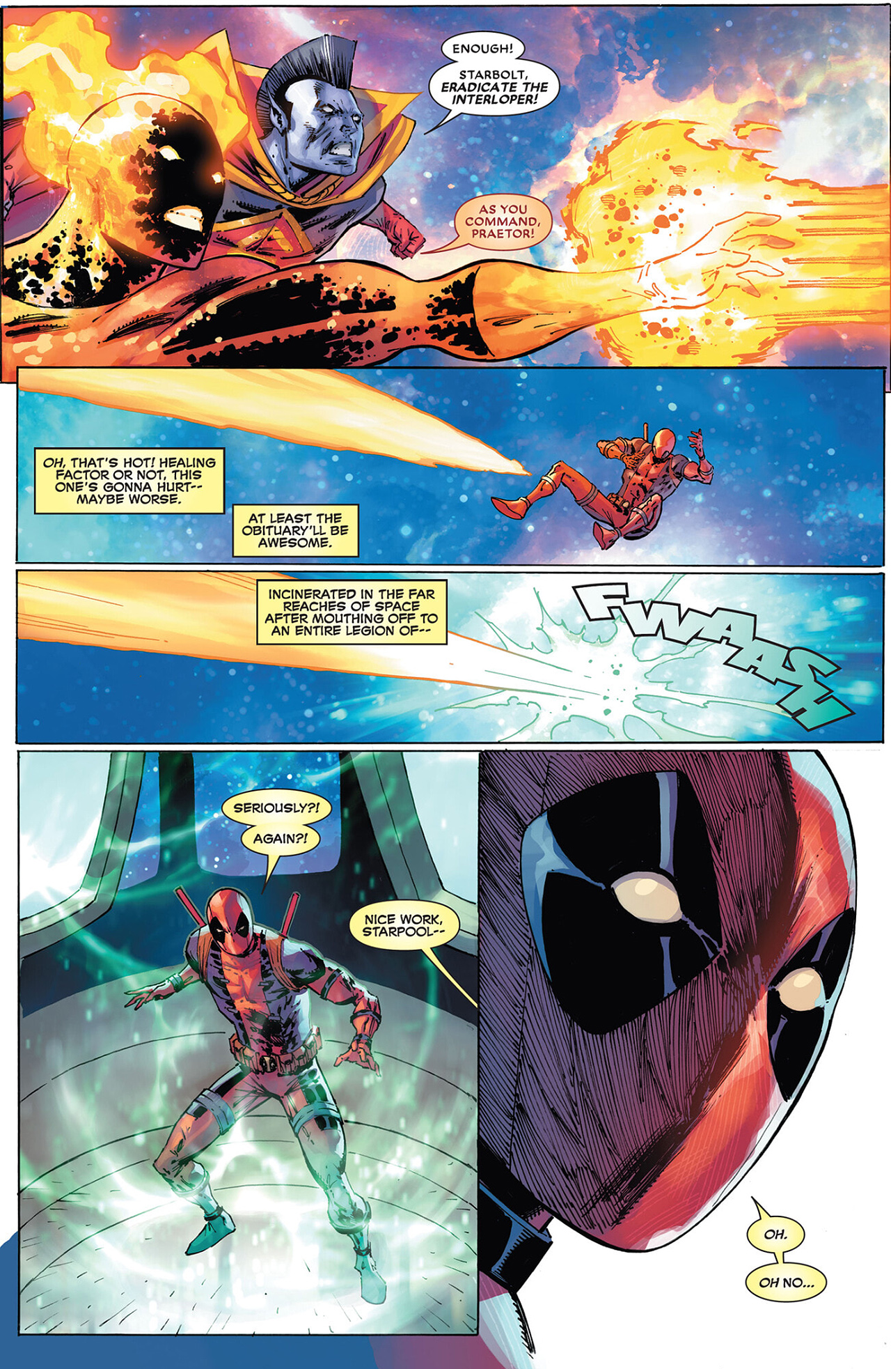 Read online Deadpool: Badder Blood comic -  Issue #3 - 19