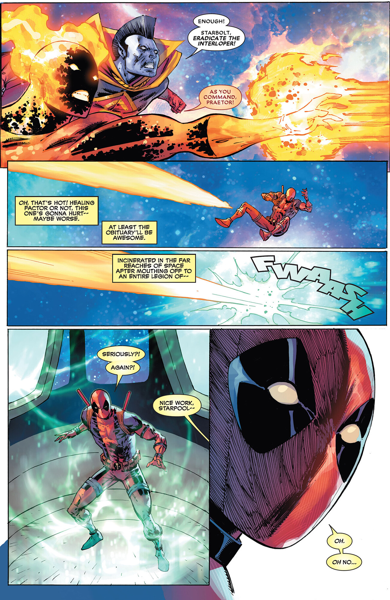Read online Deadpool: Badder Blood comic -  Issue #3 - 19