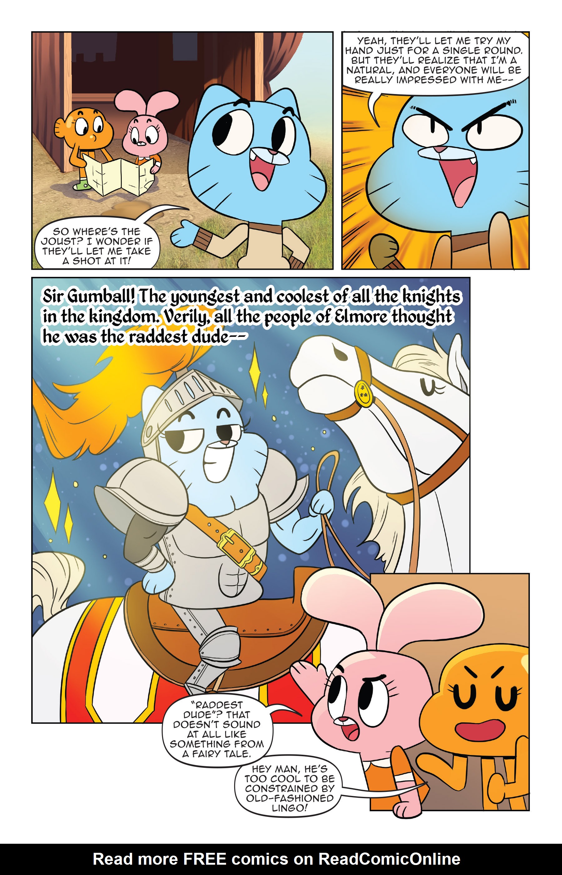 Read online The Amazing World of Gumball: Fairy Tale Trouble comic -  Issue # Full - 10