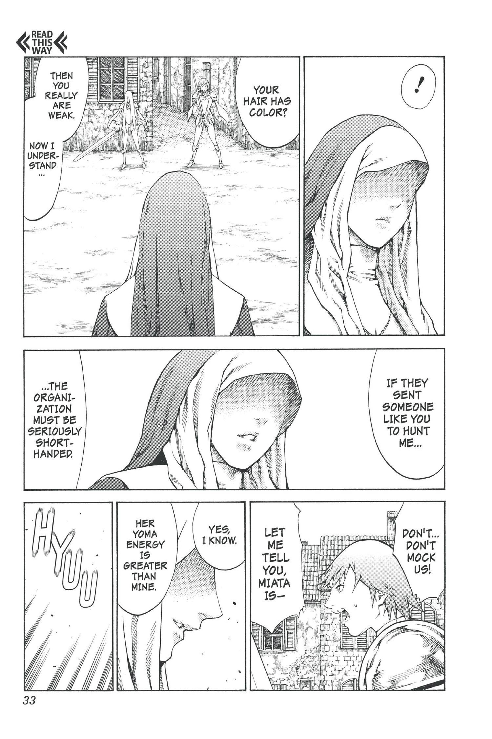 Read online Claymore comic -  Issue #14 - 32