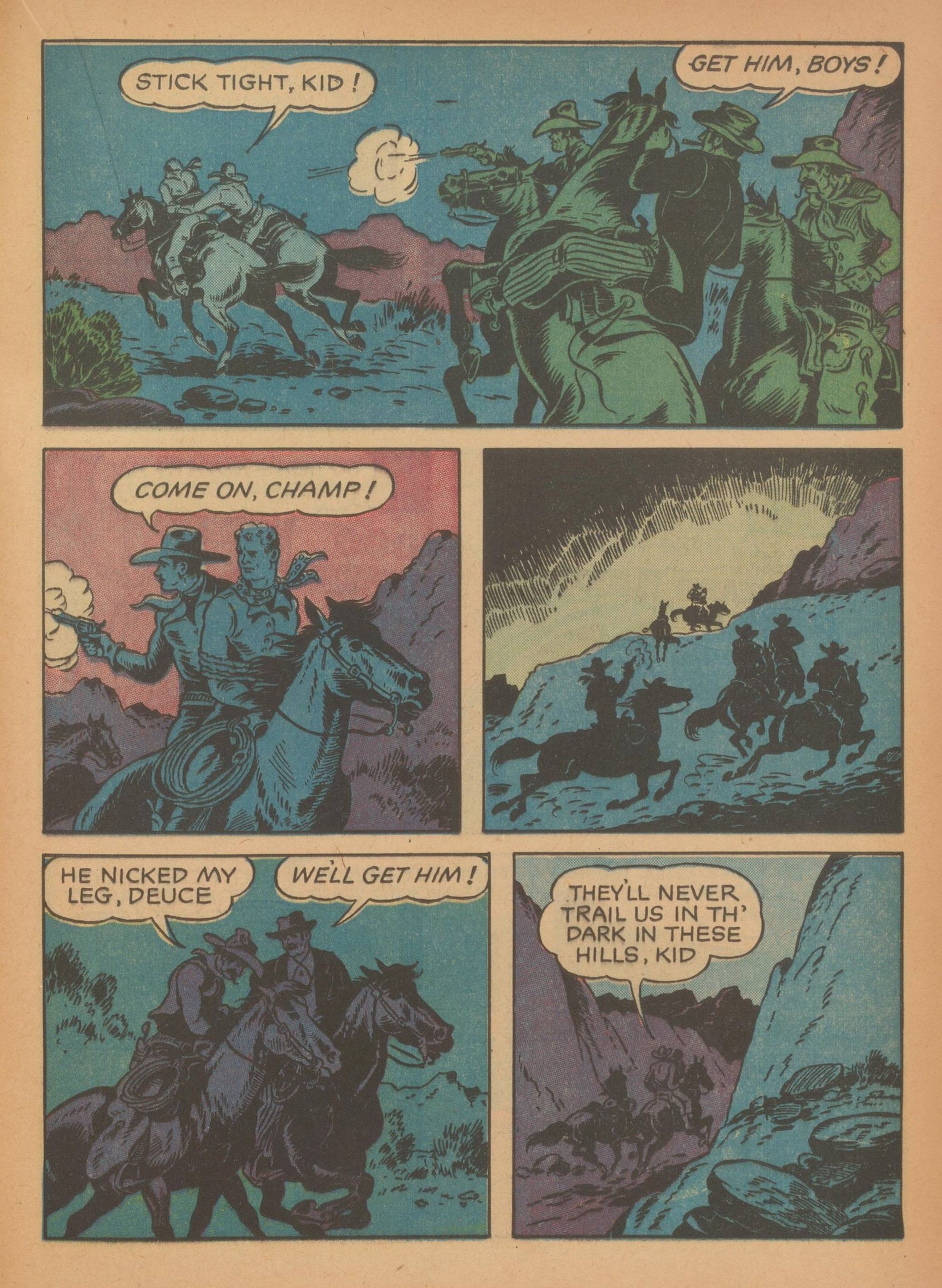 Read online Gene Autry Comics comic -  Issue #4 - 23