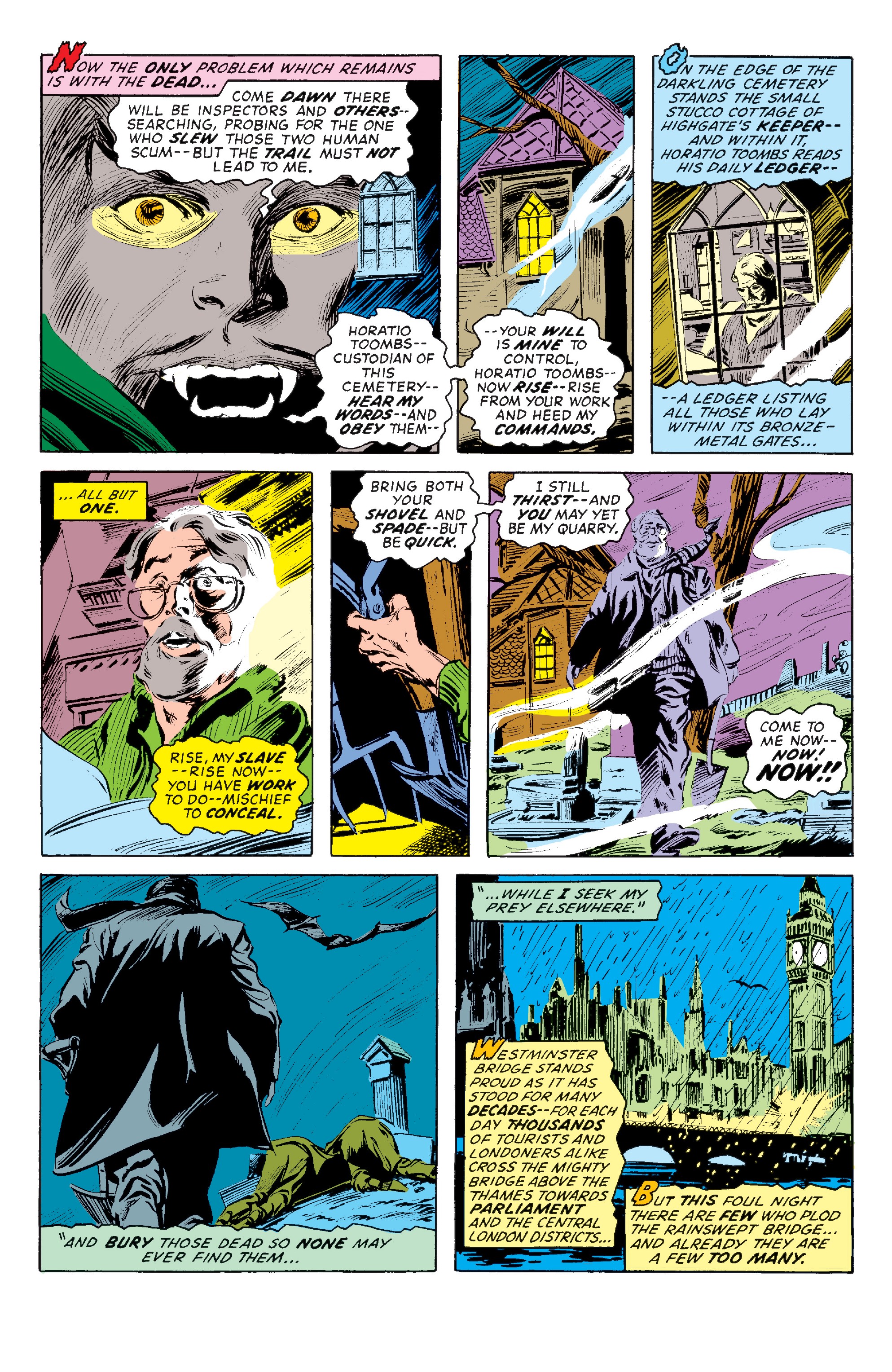 Read online Tomb of Dracula (1972) comic -  Issue # _The Complete Collection 2 (Part 1) - 10