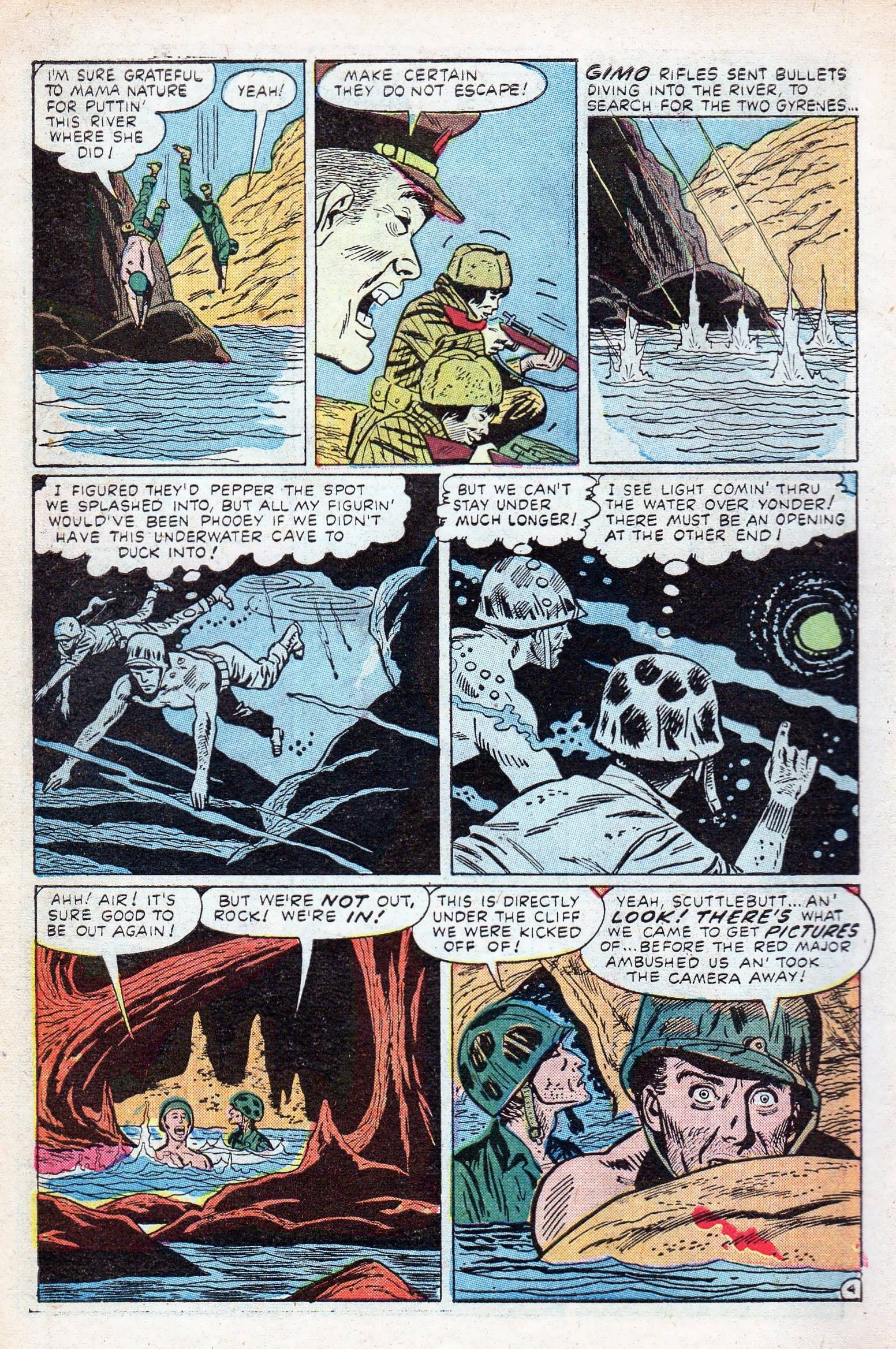 Read online Marines in Action comic -  Issue #3 - 6