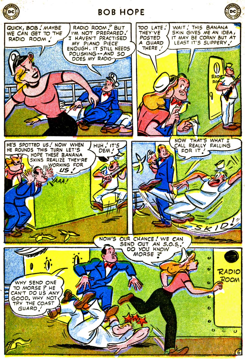 Read online The Adventures of Bob Hope comic -  Issue #25 - 30
