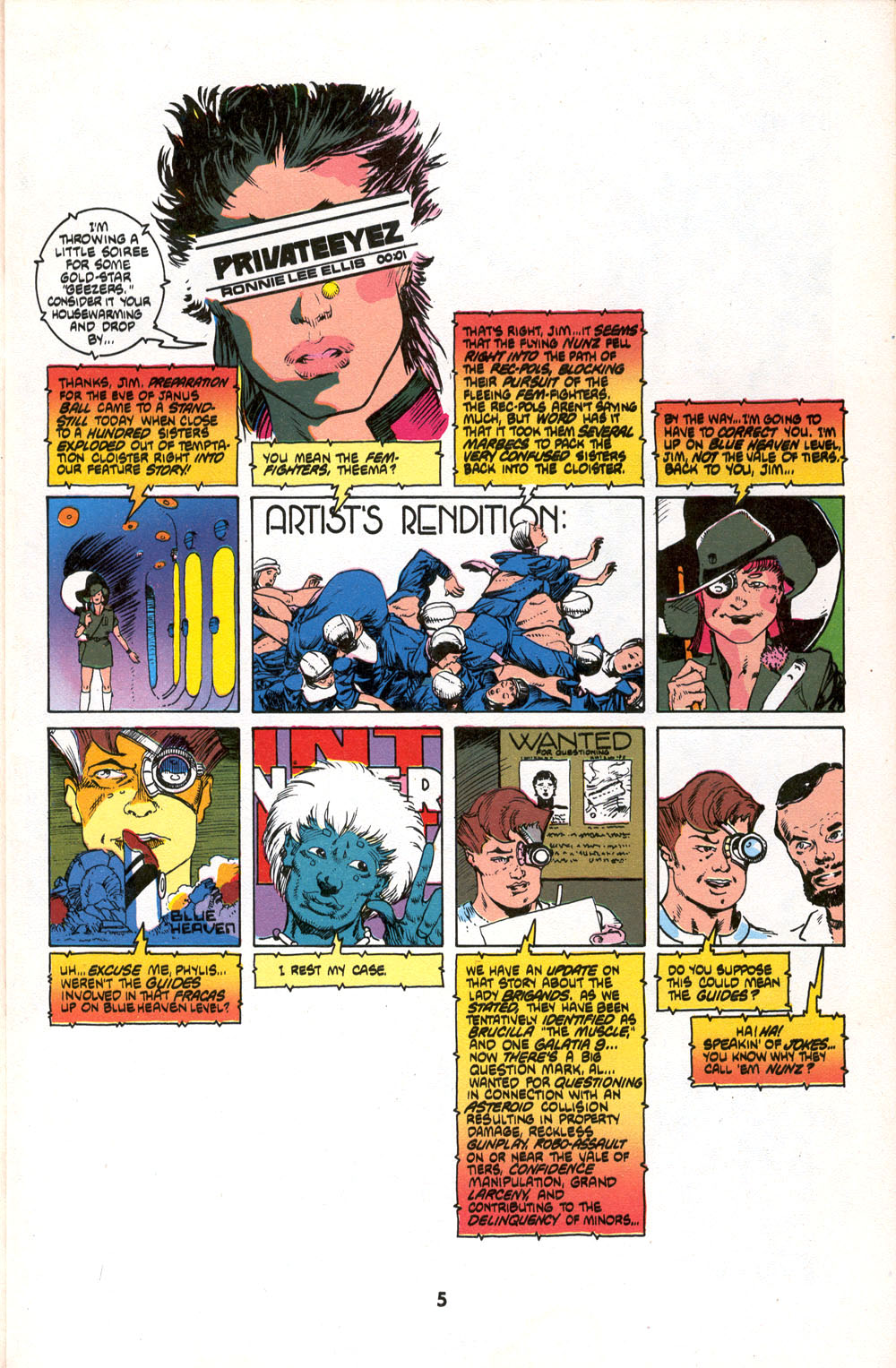 Read online Starstruck (1985) comic -  Issue #1 - 7