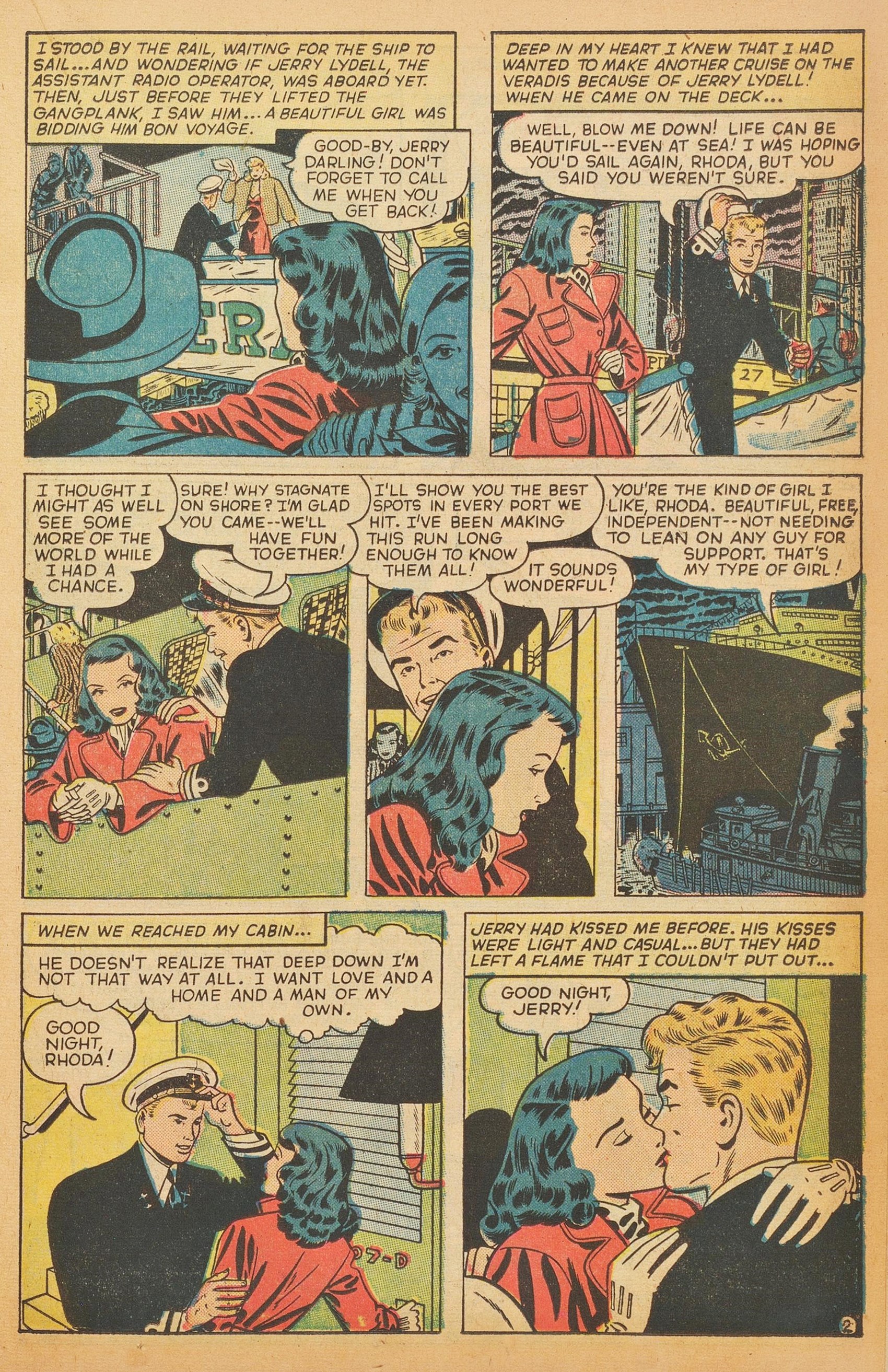 Read online Glamorous Romances comic -  Issue #45 - 19