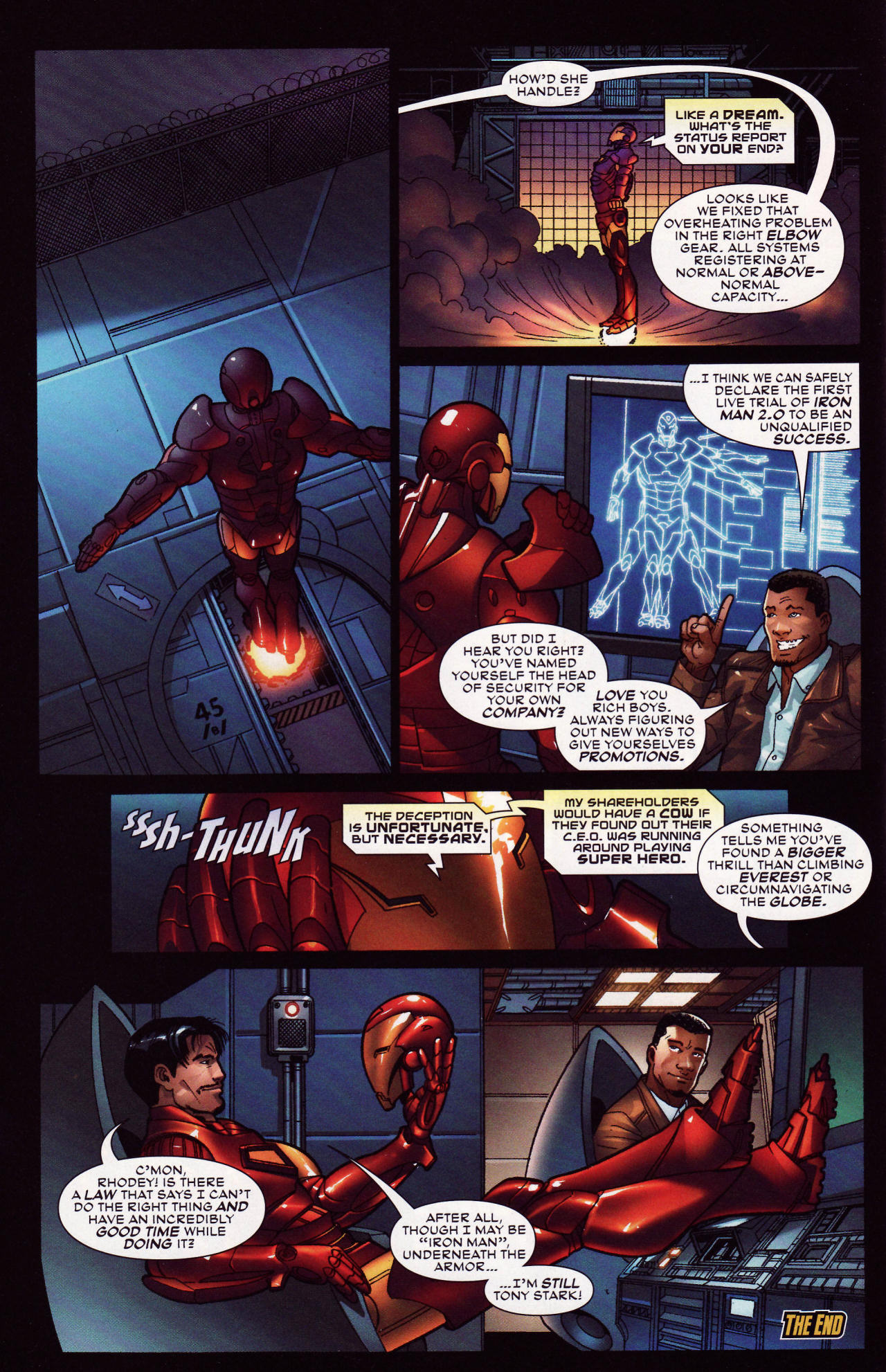 Read online Marvel Adventures Iron Man comic -  Issue #1 - 34