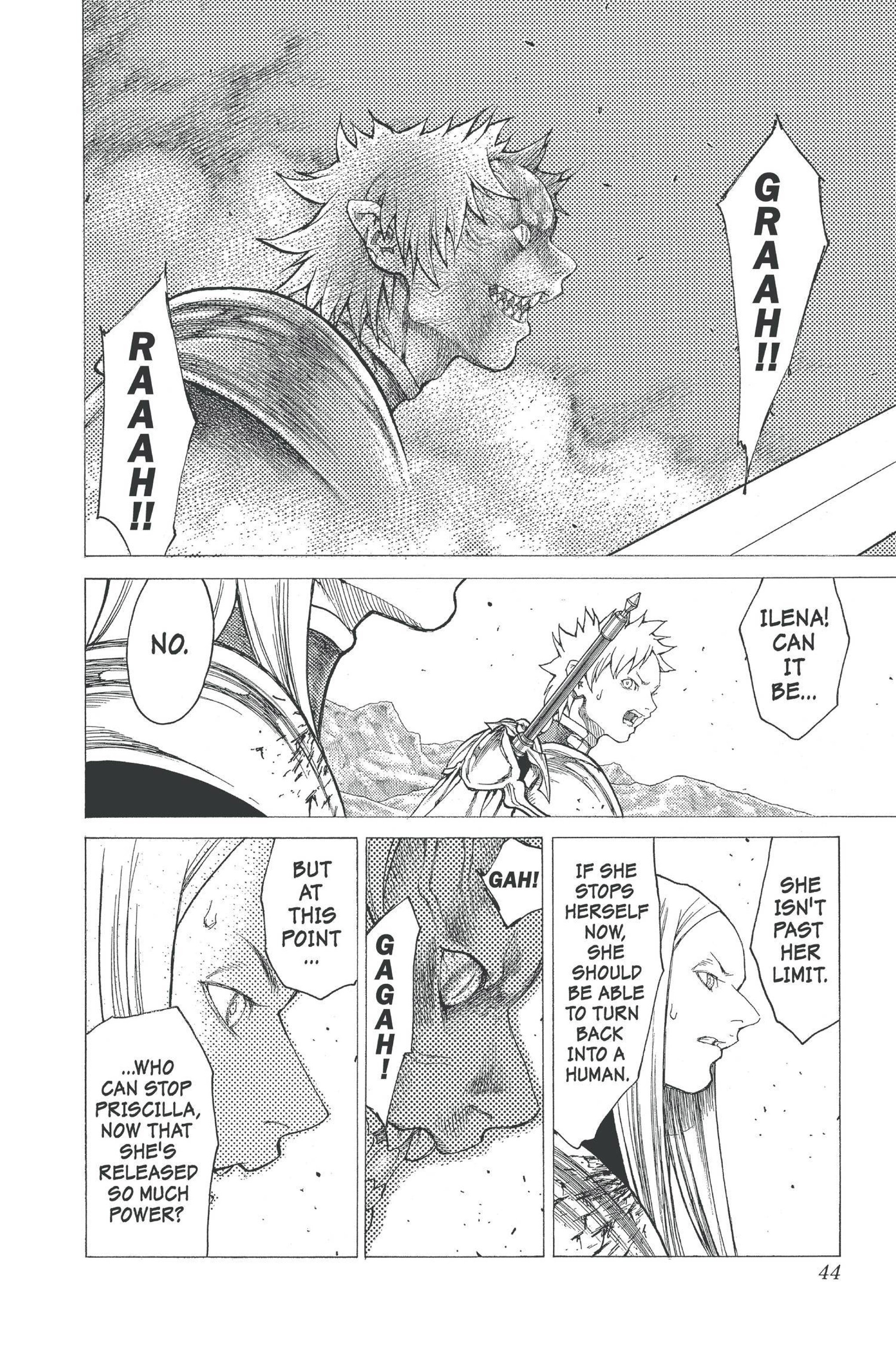 Read online Claymore comic -  Issue #5 - 41