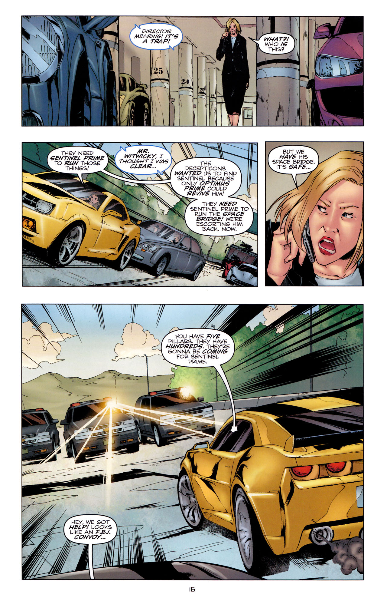 Read online Transformers: Dark of the Moon Movie Adaptation comic -  Issue #2 - 18