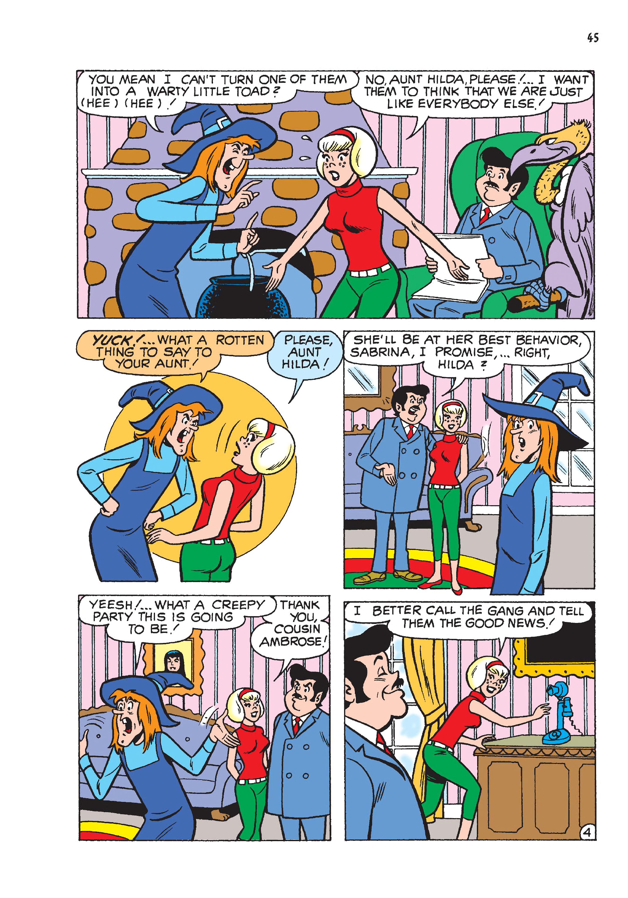 Read online Sabrina the Teen-Age Witch: 60 Magical Stories comic -  Issue # TPB (Part 1) - 47