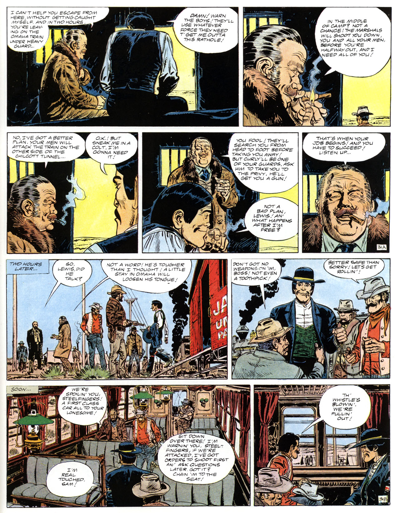 Read online Epic Graphic Novel: Lieutenant Blueberry comic -  Issue #1 - 35