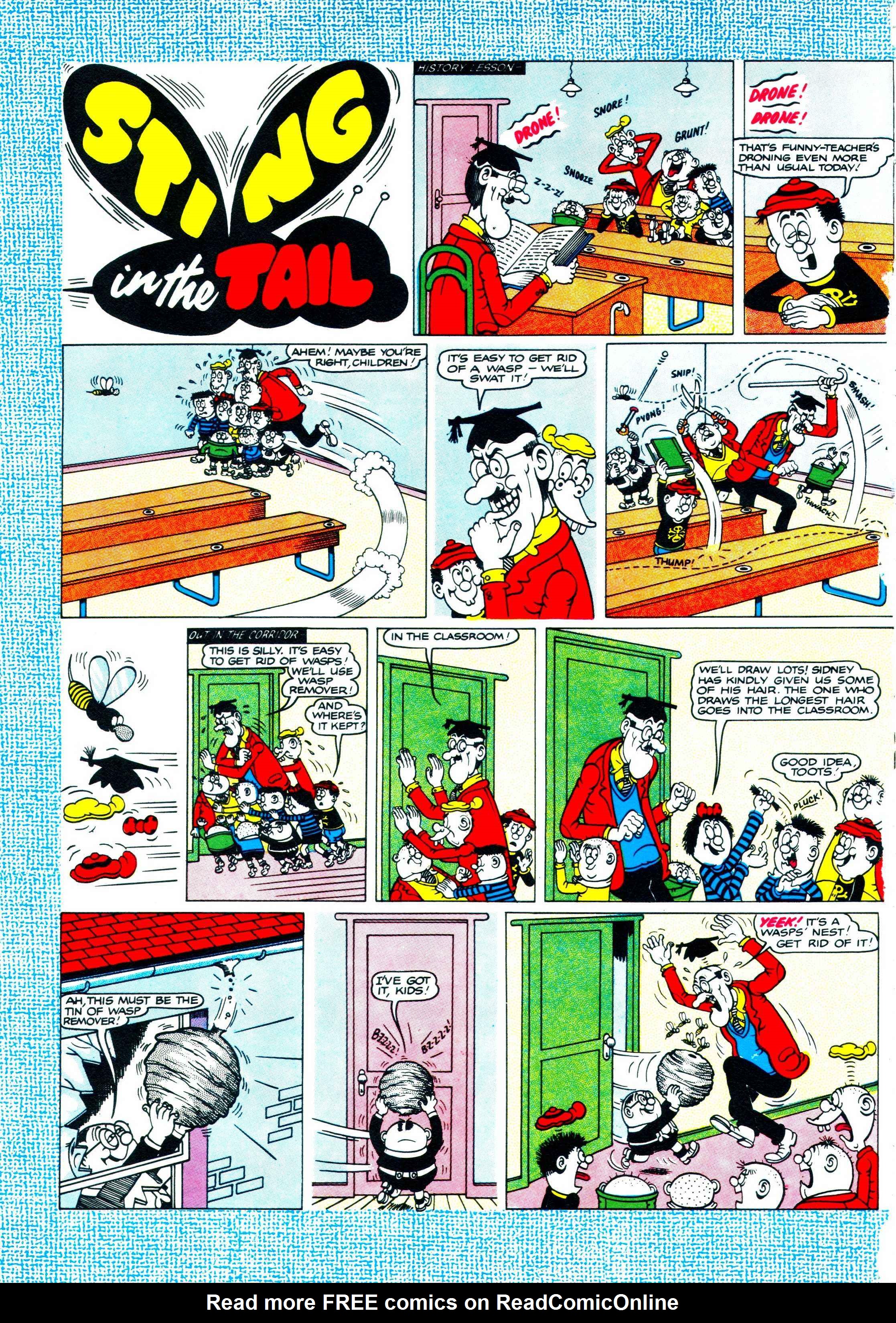 Read online Bash Street Kids comic -  Issue #1982 - 16